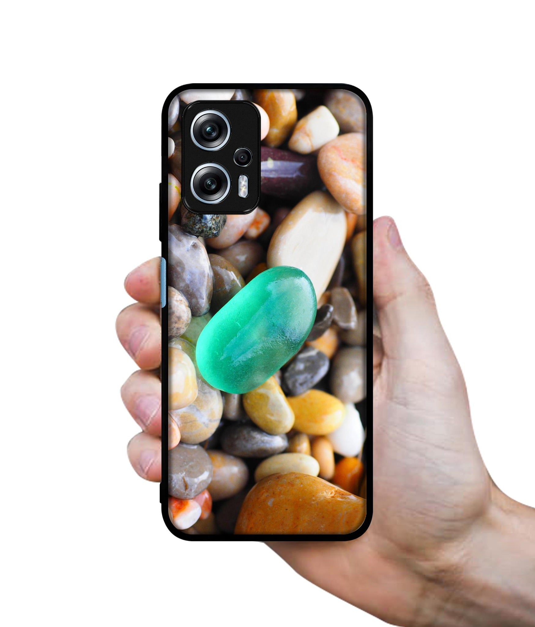 Sea Stones Designer 2D Printed Back Case Cover for Mi Redmi K50i 5G