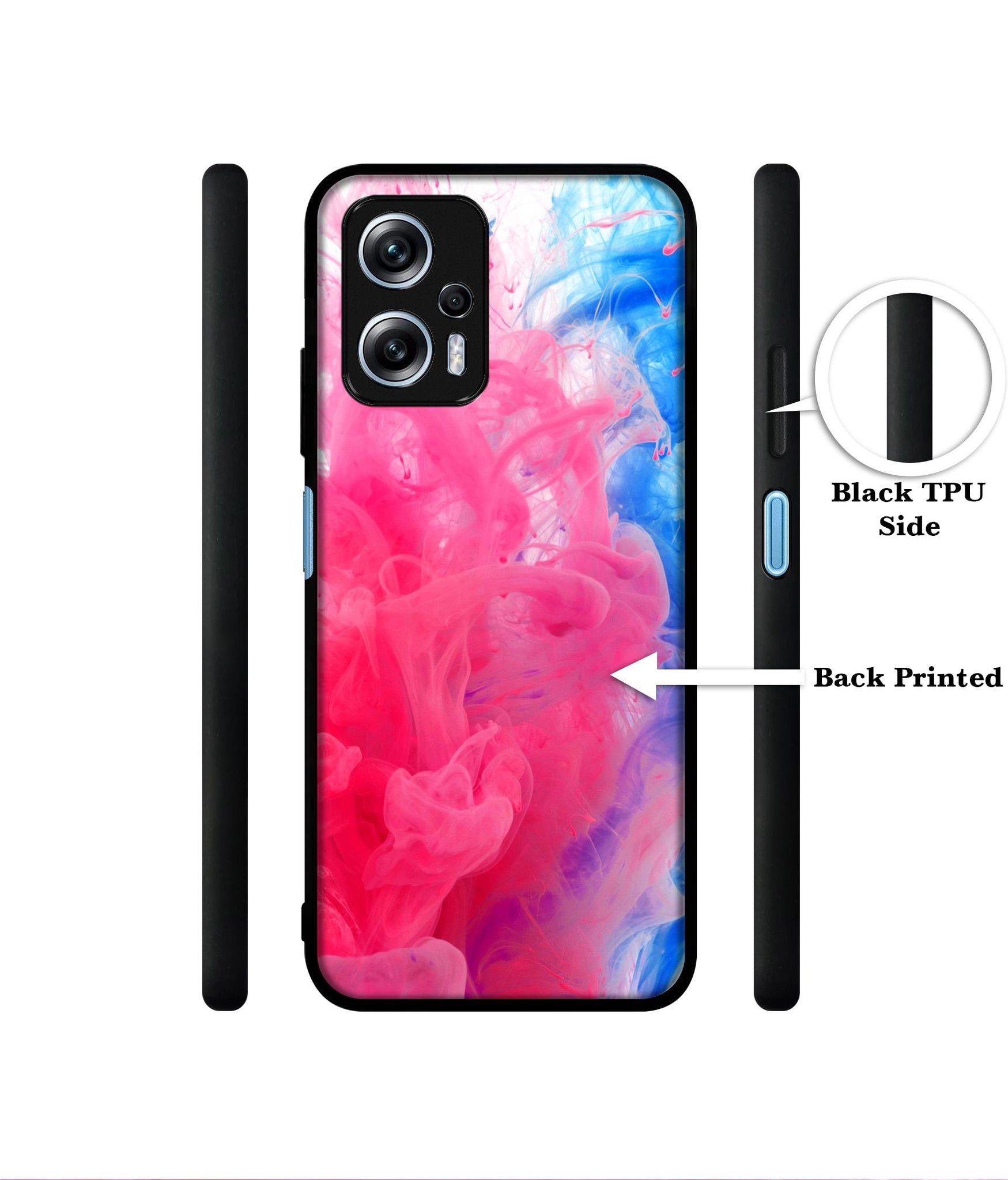 Fractal Paint Designer 2D Printed Back Case Cover for Mi Redmi K50i 5G