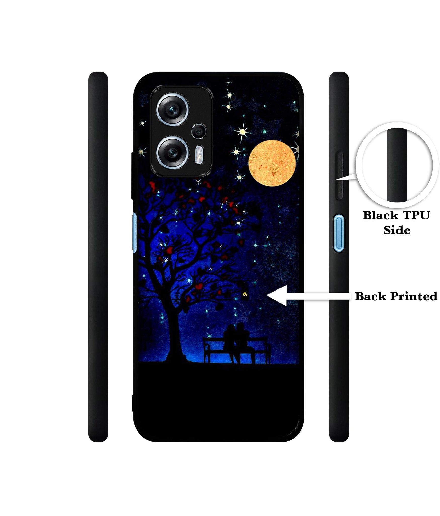 Blue Sky Designer 2D Printed Back Case Cover for Mi Redmi K50i 5G