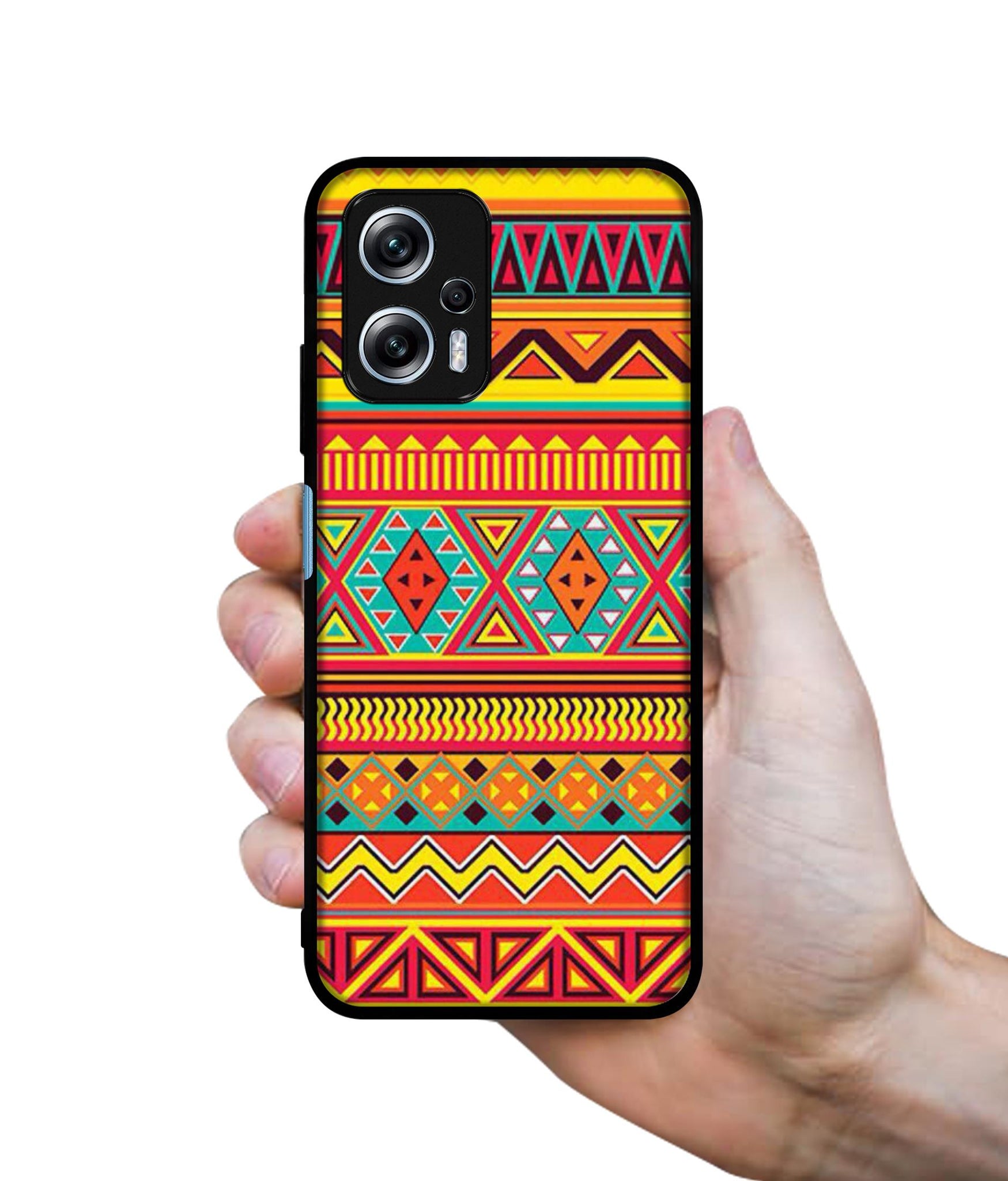 Artistic Rangoli Designer 2D Printed Back Case Cover for Mi Redmi K50i 5G