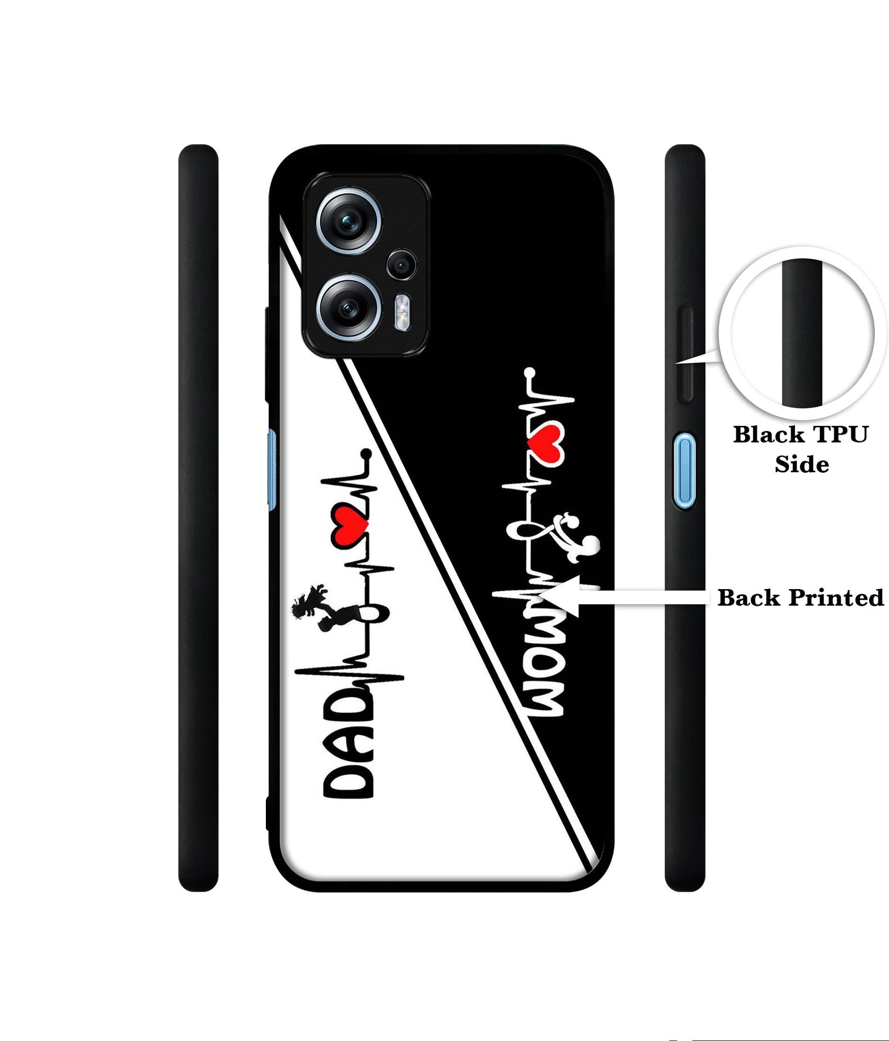 Mom and Dad Lover Designer 2D Printed Back Case Cover for Mi Redmi K50i 5G