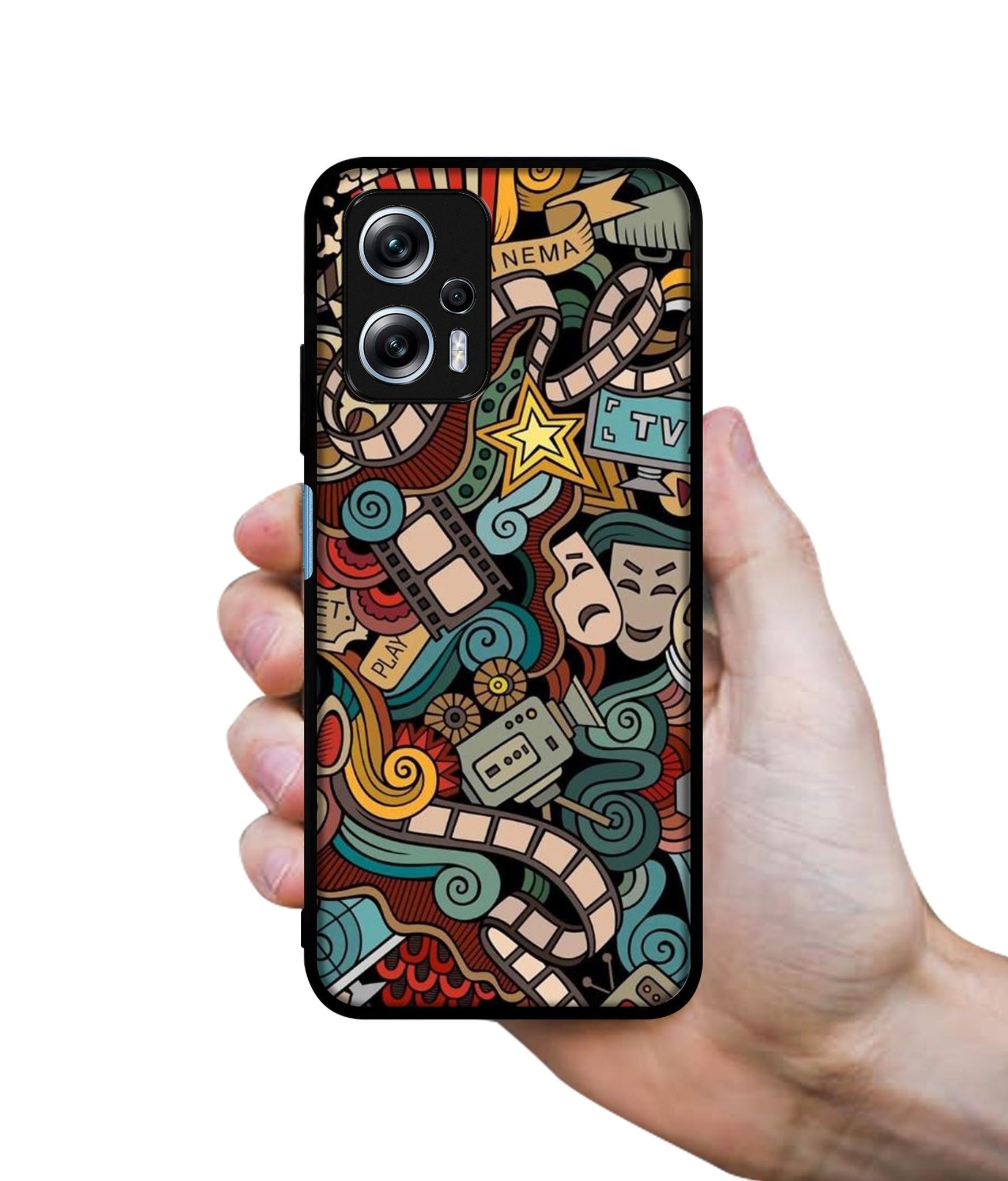 Movies Designer 2D Printed Back Case Cover for Mi Redmi K50i 5G