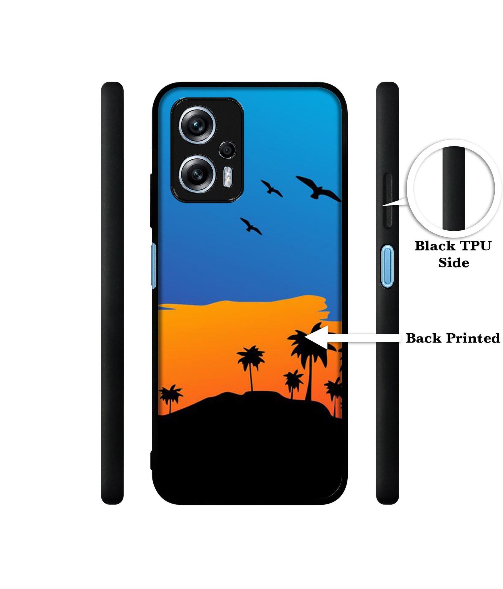 Nature Designer 2D Printed Back Case Cover for Mi Redmi K50i 5G