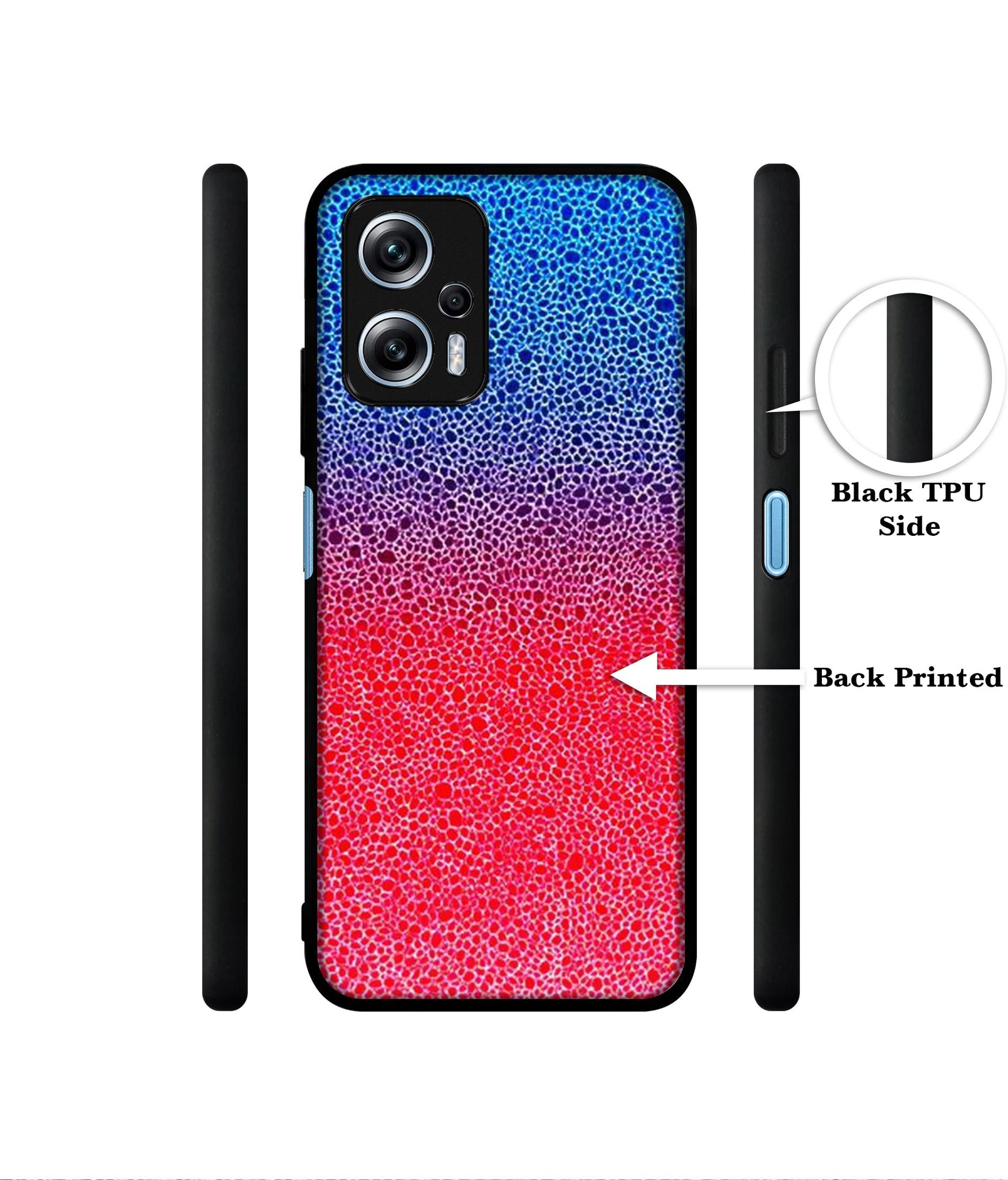 Bubbles Designer 2D Printed Back Case Cover for Mi Redmi K50i 5G