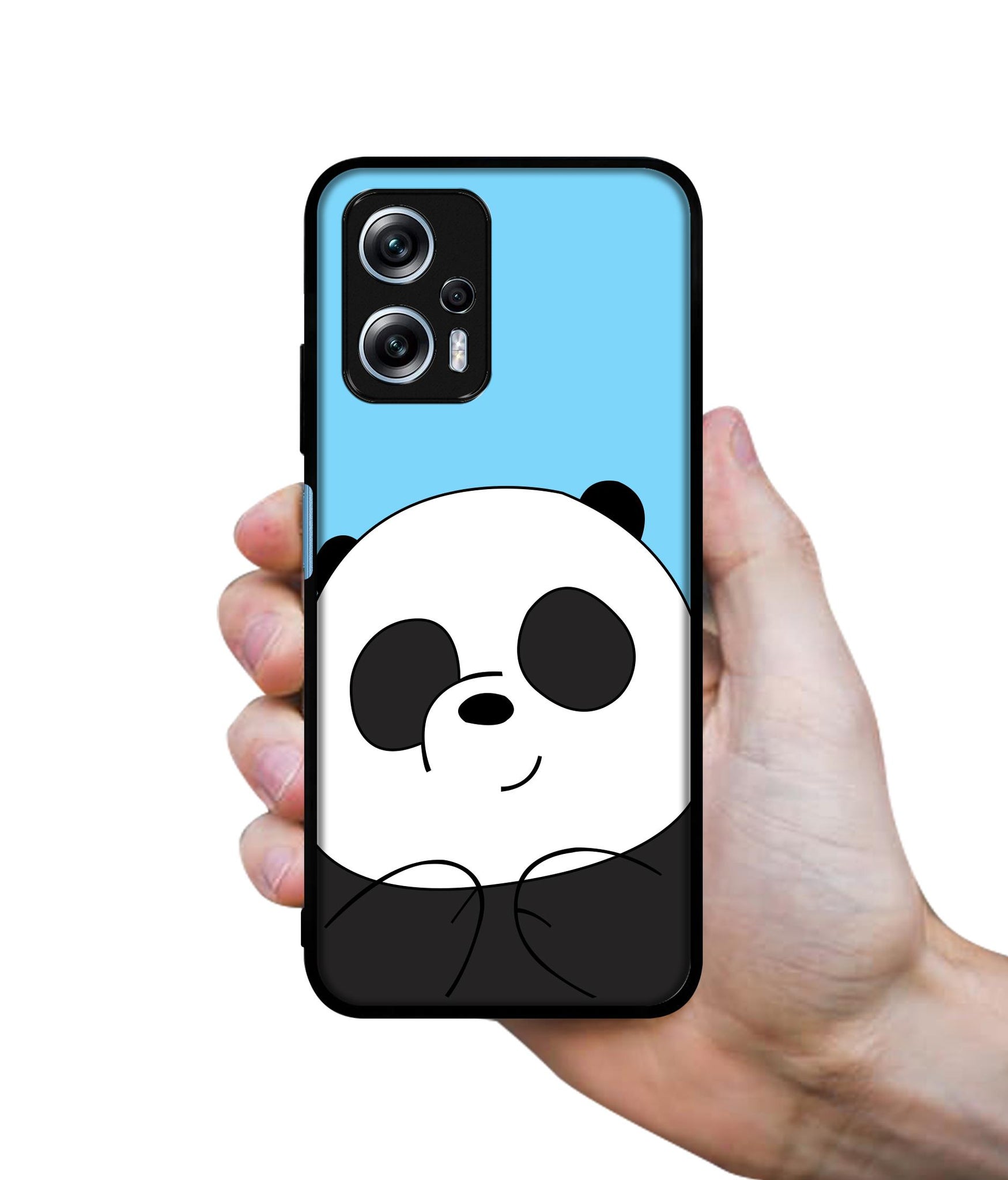 Cute Panda Designer 2D Printed Back Case Cover for Mi Redmi K50i 5G