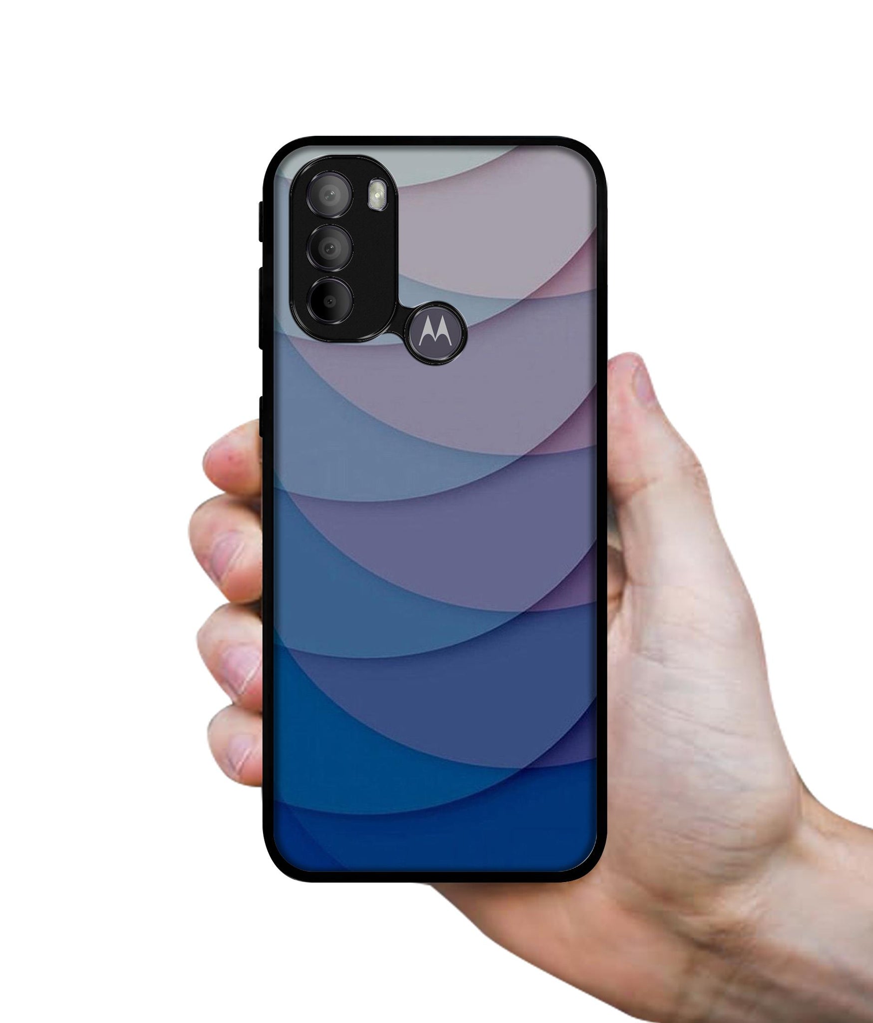 Waves Pattern Print Designer 2D Printed Back Case Cover for Motorola Moto G31 4G / G41 4G