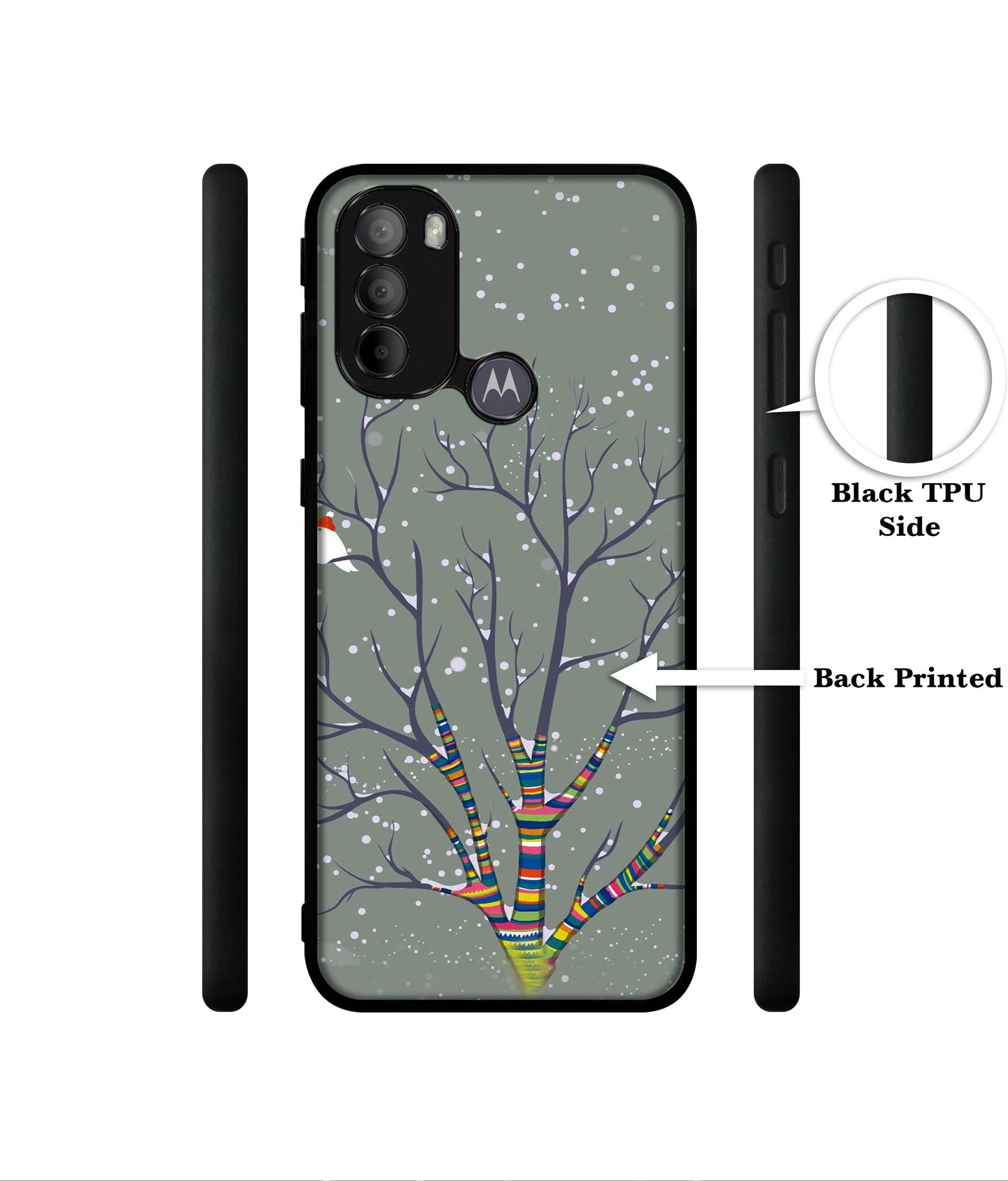 Winter Pattern Print Designer 2D Printed Back Case Cover for Motorola Moto G31 4G / G41 4G