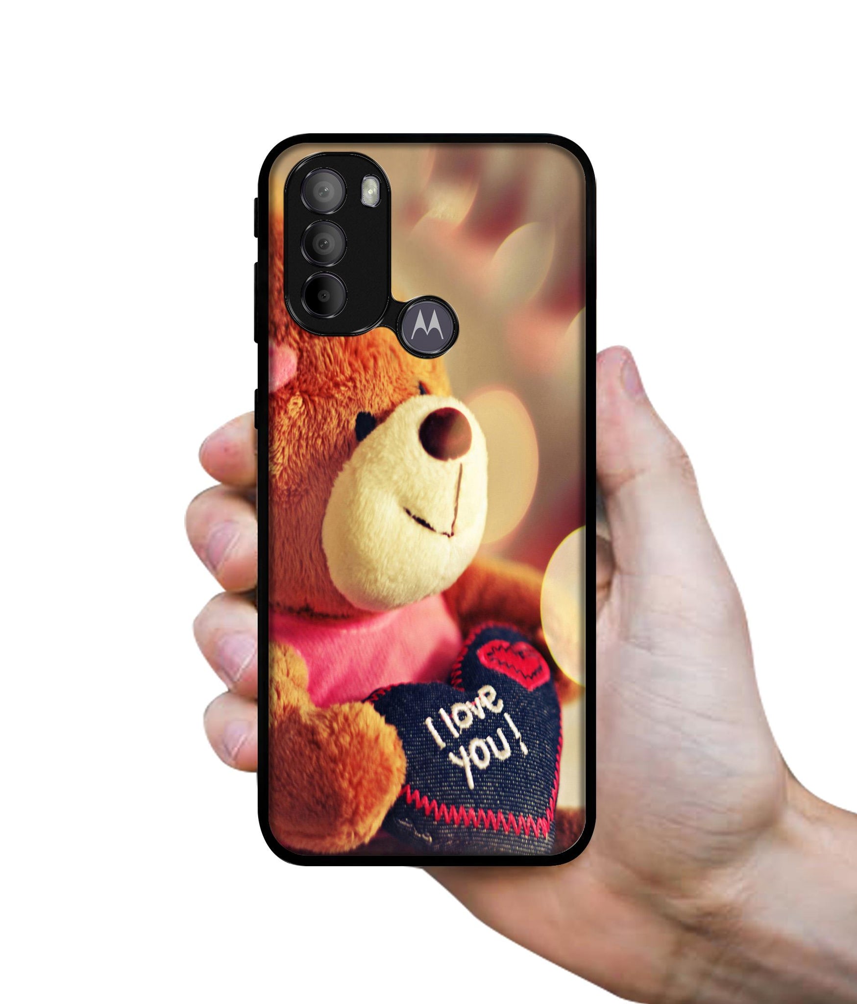 Teddy Bear Designer 2D Printed Back Case Cover for Motorola Moto G31 4G / G41 4G