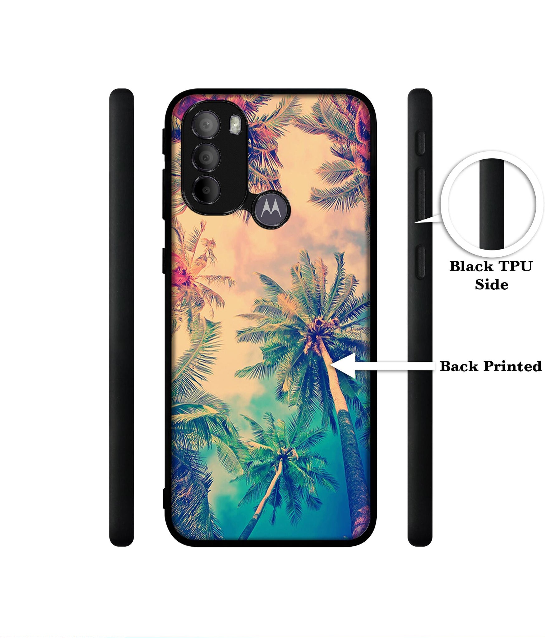 Trees Designer 2D Printed Back Case Cover for Motorola Moto G31 4G / G41 4G
