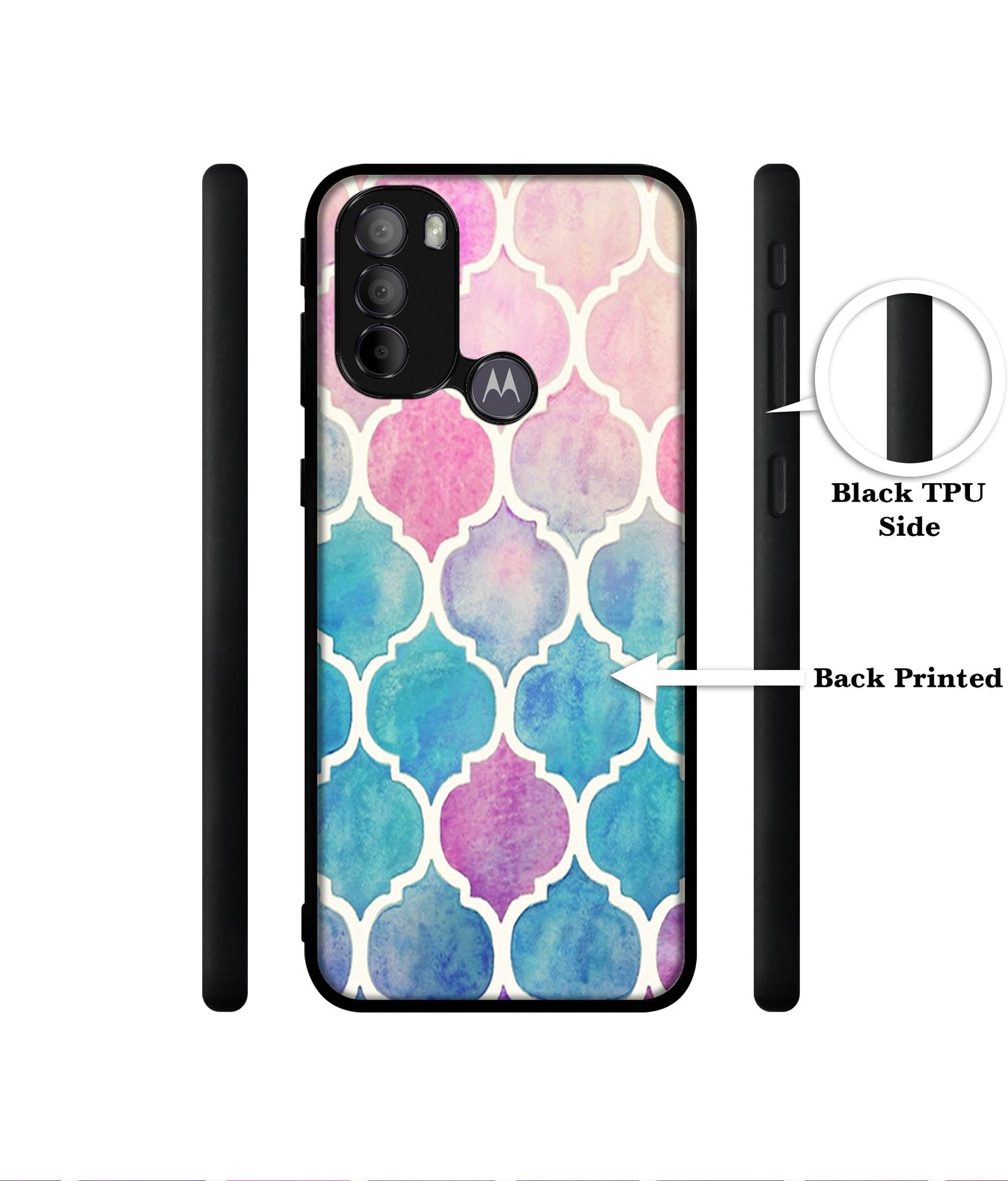 Patterns Art Designer 2D Printed Back Case Cover for Motorola Moto G31 4G / G41 4G