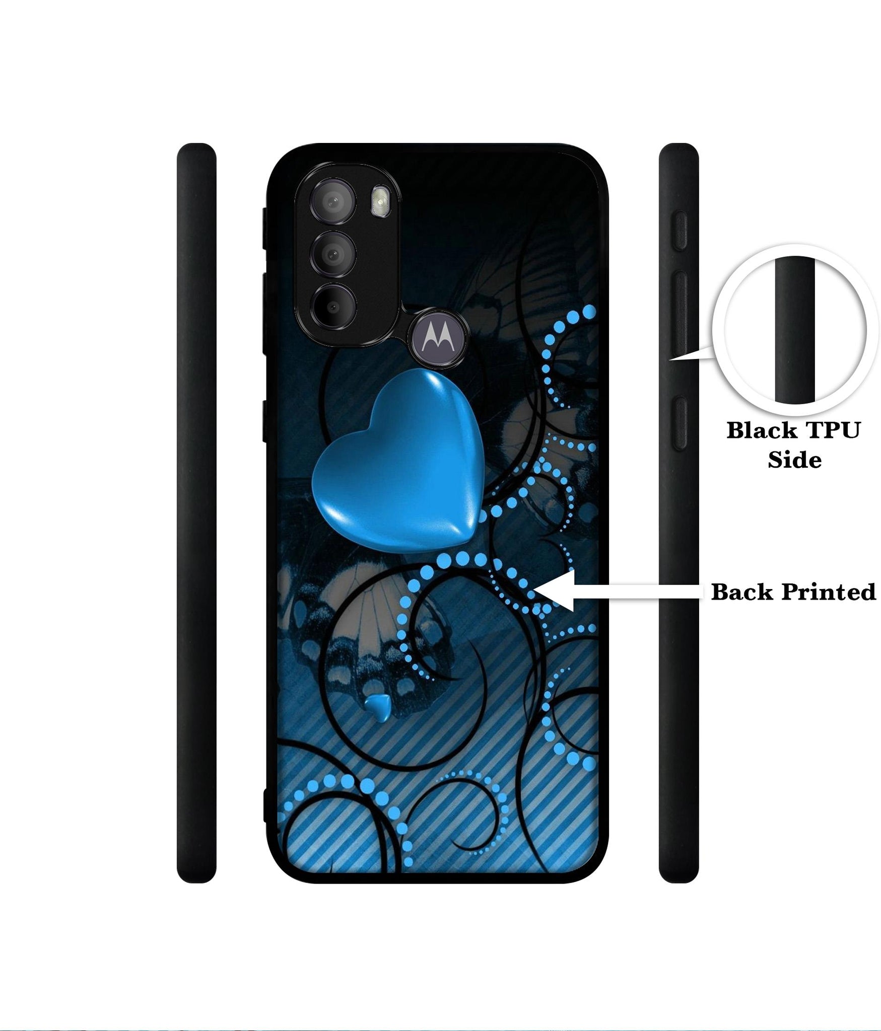 Hart Designer 2D Printed Back Case Cover for Motorola Moto G31 4G / G41 4G