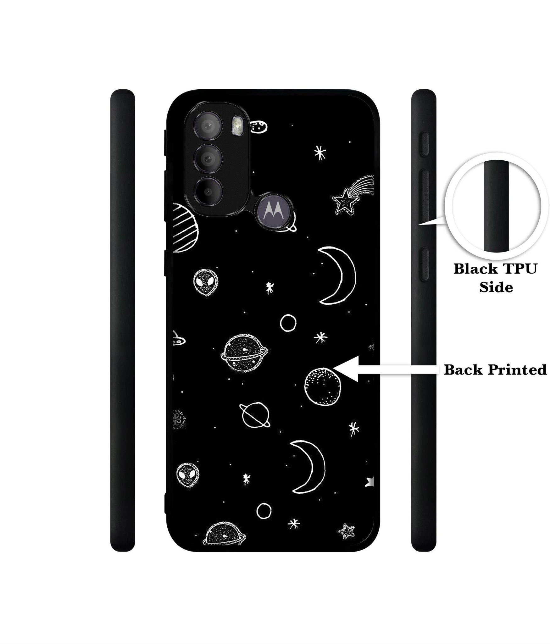 Space Stars Universe Designer 2D Printed Back Case Cover for Motorola Moto G31 4G / G41 4G