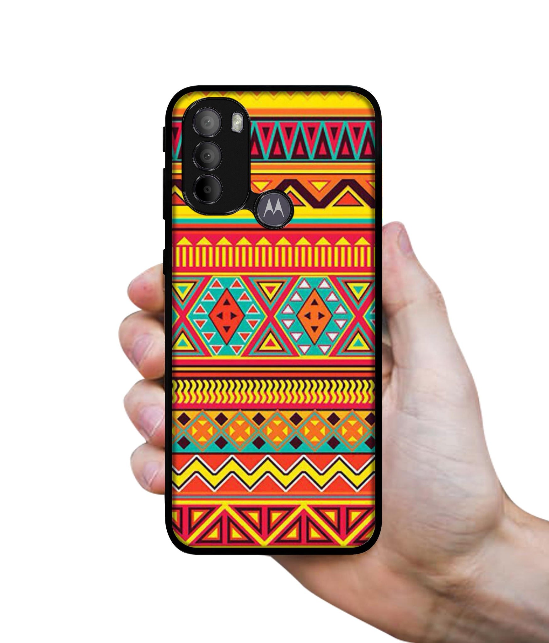 Artistic Rangoli Designer 2D Printed Back Case Cover for Motorola Moto G31 4G / G41 4G