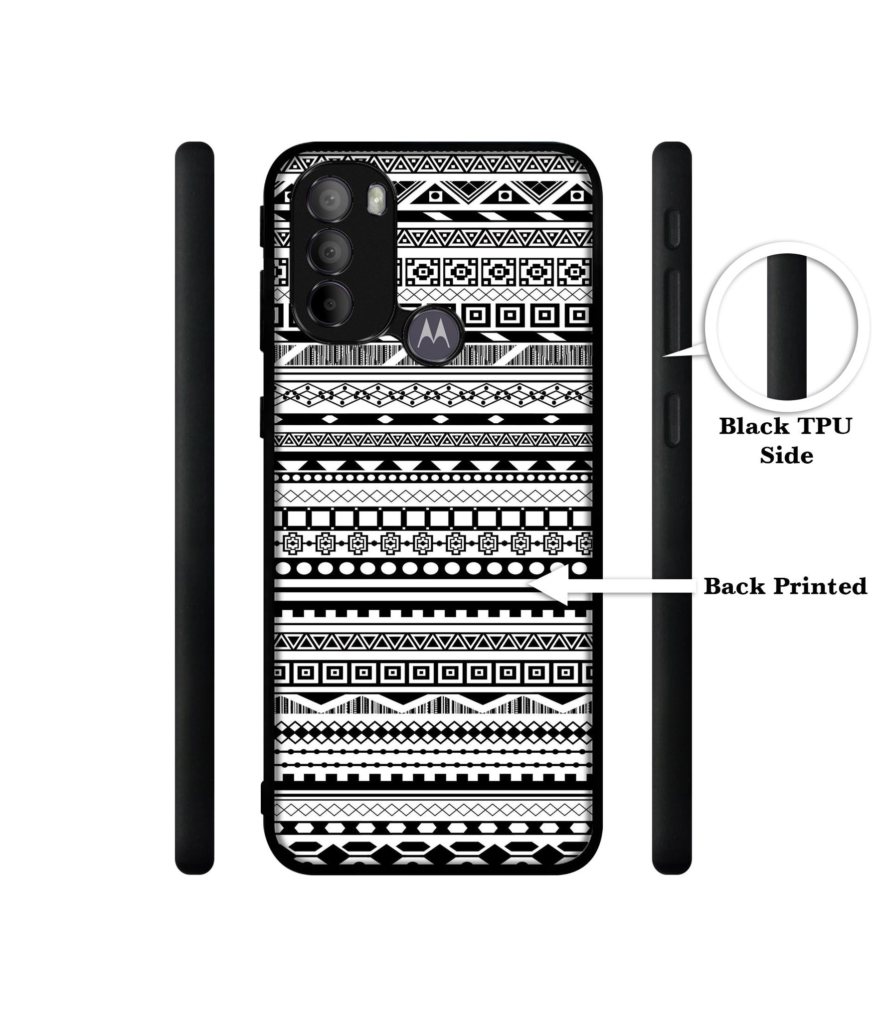 Black & White Patterns Designer 2D Printed Back Case Cover for Motorola Moto G31 4G / G41 4G