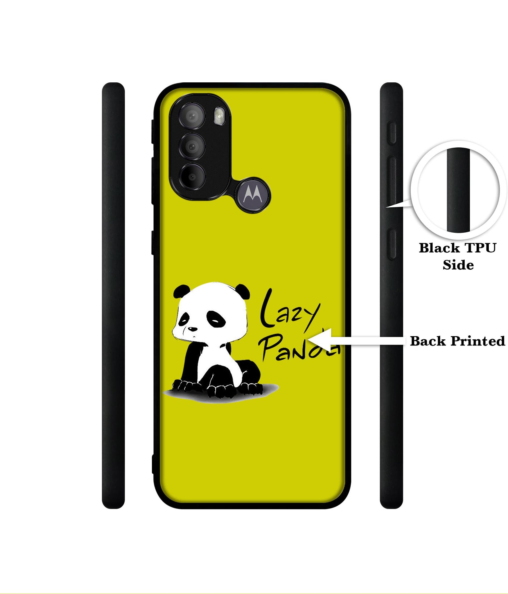 Lazy Panda Designer 2D Printed Back Case Cover for Motorola Moto G31 4G / G41 4G