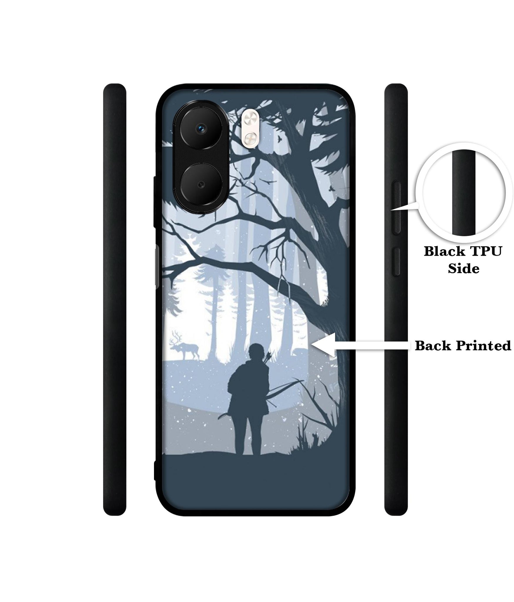 Hunter Designer 2D Printed Back Case Cover for Oppo A5x 4G / A5x 5G