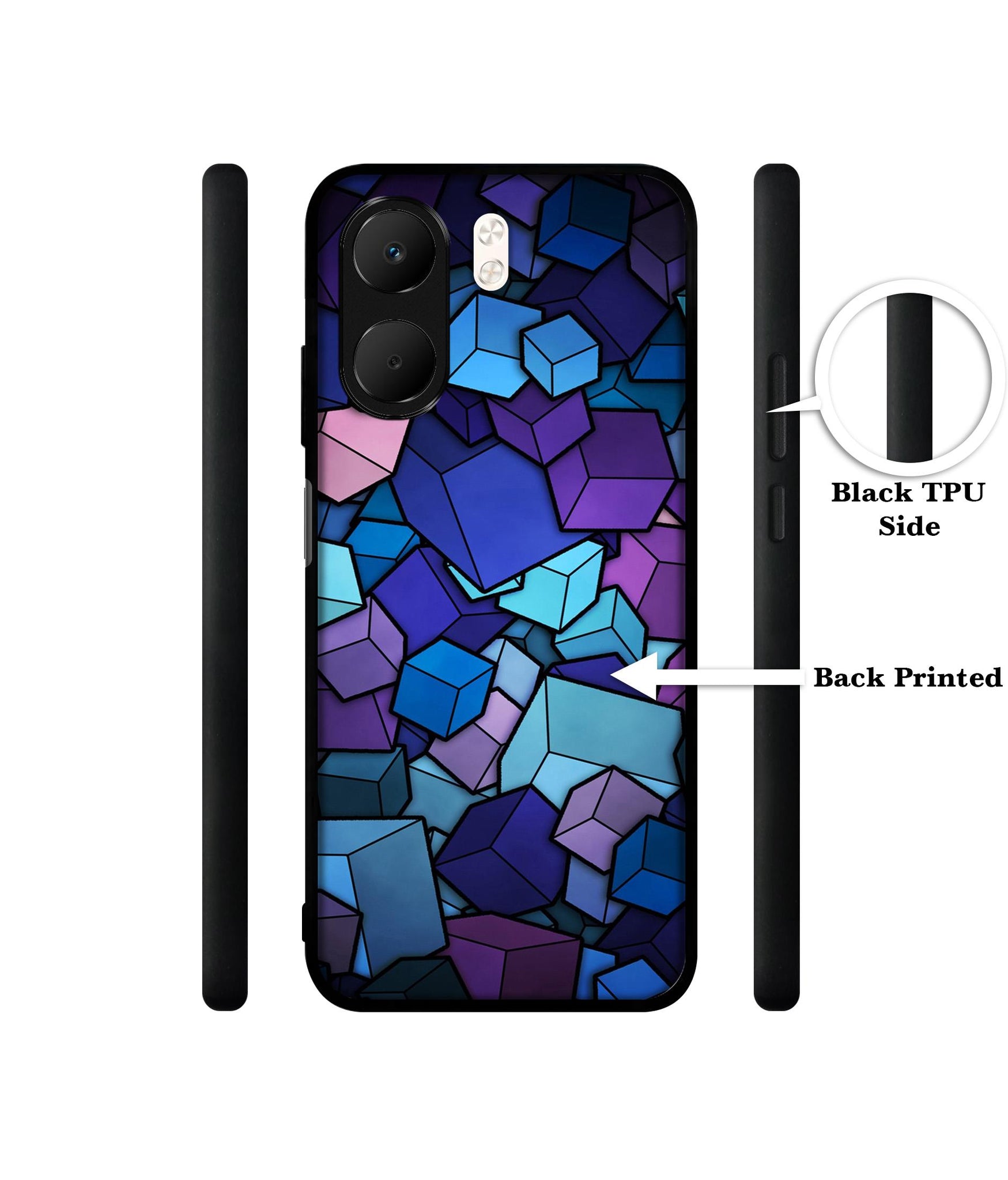 Color Box Designer 2D Printed Back Case Cover for Oppo A5x 4G / A5x 5G