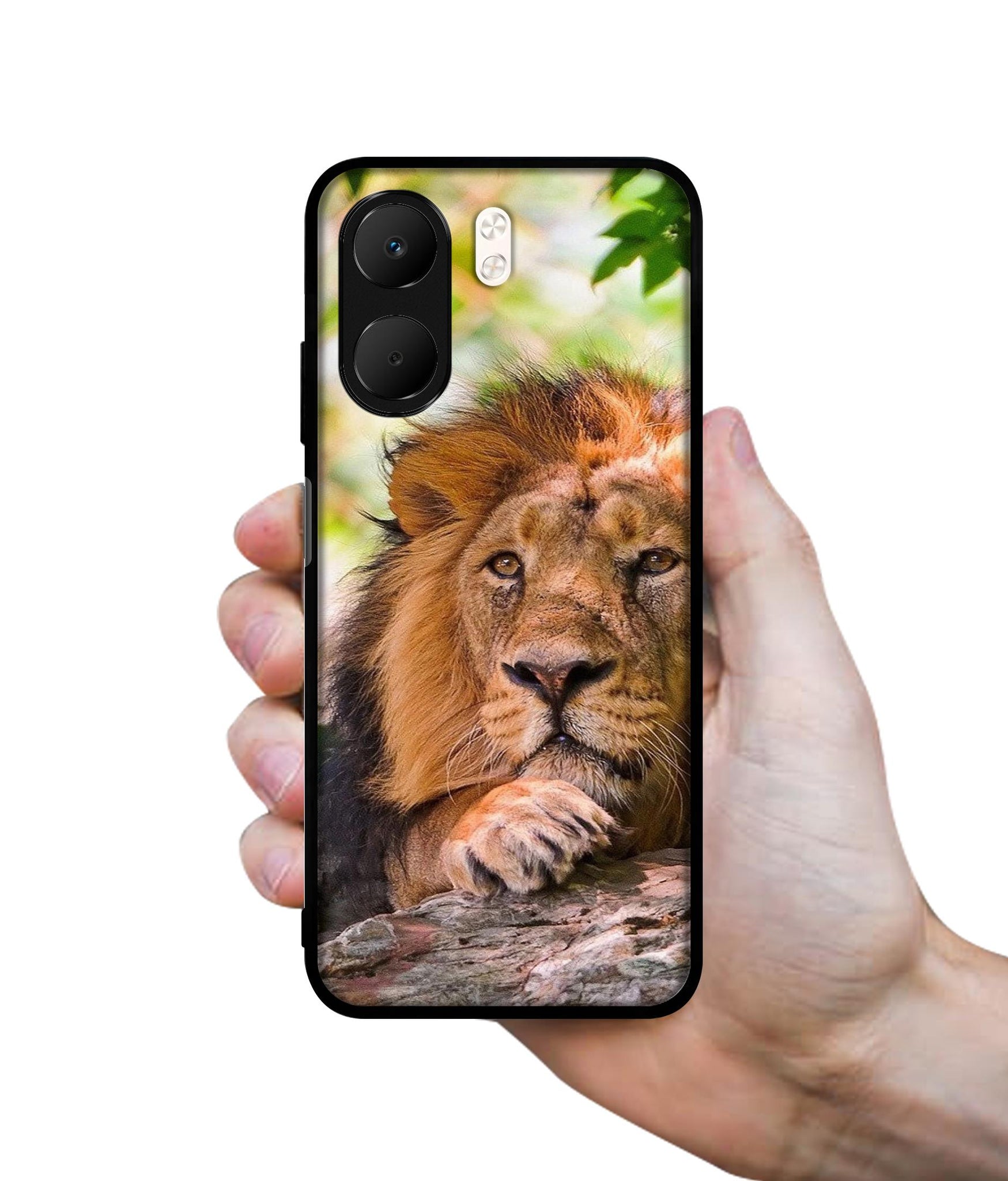 Tiger Pattern Print Designer 2D Printed Back Case Cover for Oppo A5x 4G / A5x 5G