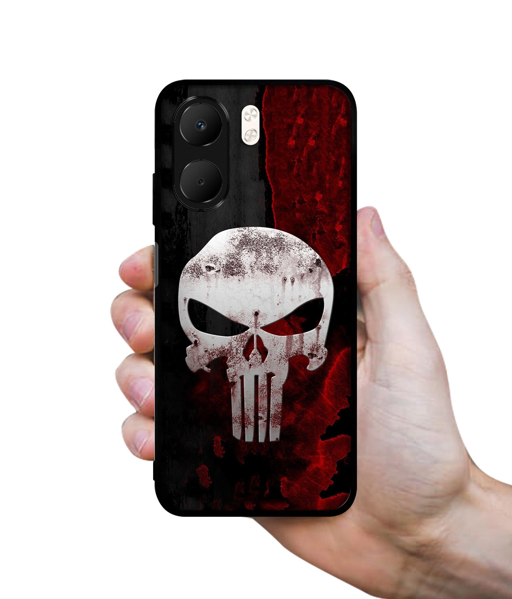 Punisher Skull Designer 2D Printed Back Case Cover for Oppo A5x 4G / A5x 5G