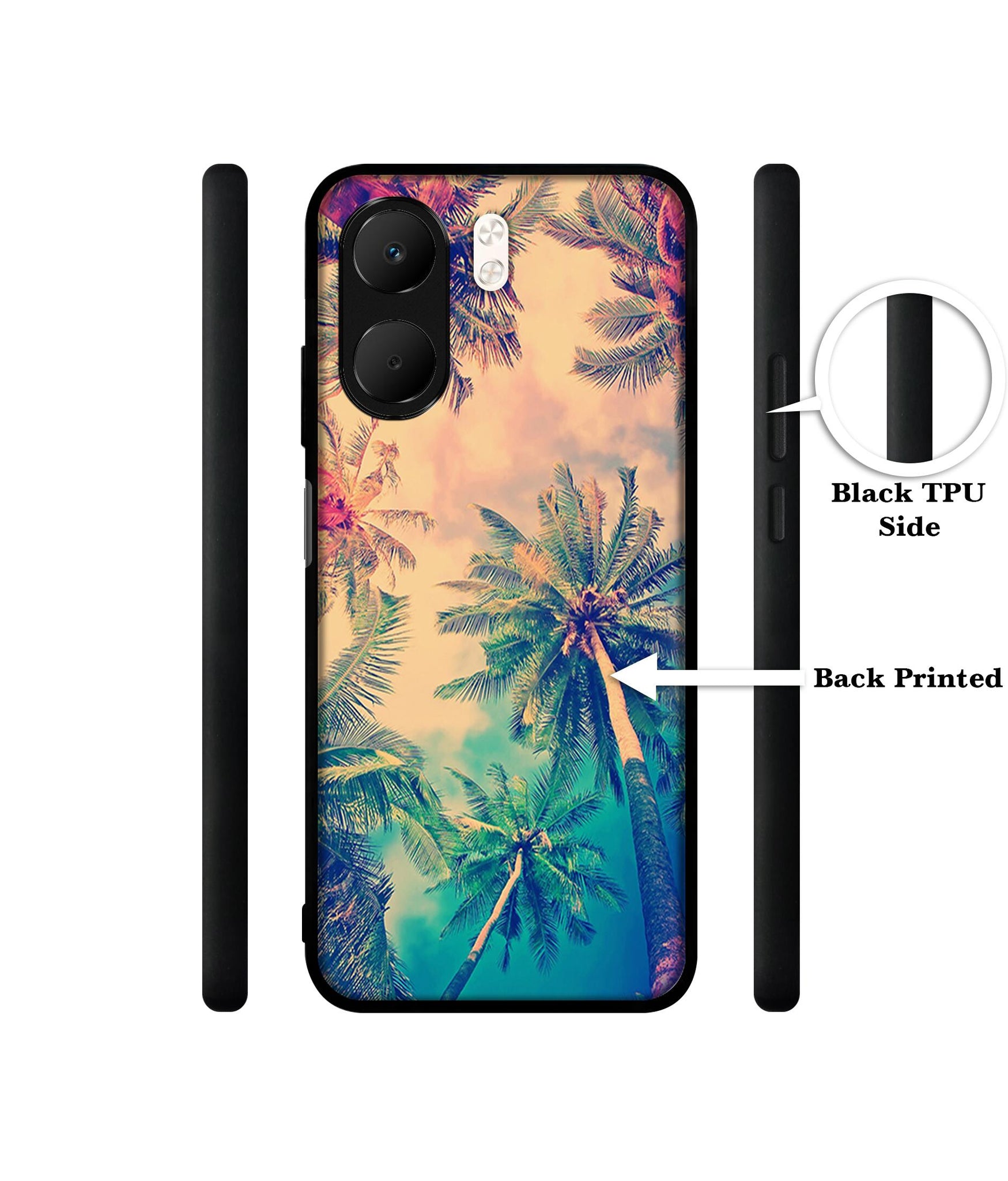 Trees Designer 2D Printed Back Case Cover for Oppo A5x 4G / A5x 5G