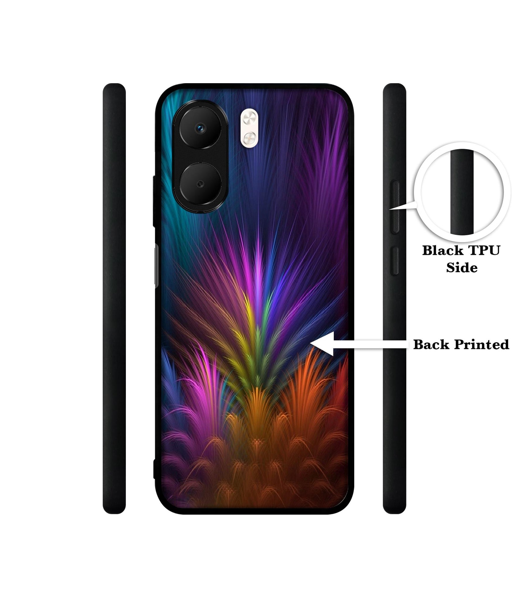 Multicoloured Designer 2D Printed Back Case Cover for Oppo A5x 4G / A5x 5G