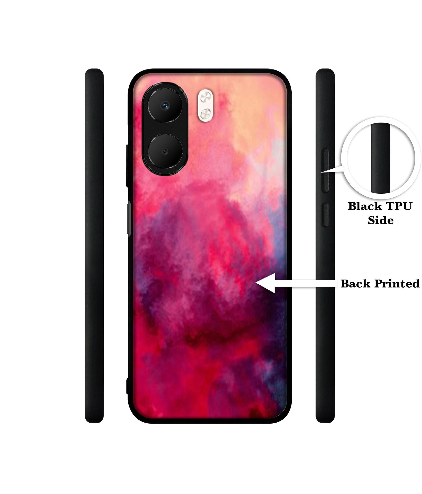 Holi Color Designer 2D Printed Back Case Cover for Oppo A5x 4G / A5x 5G