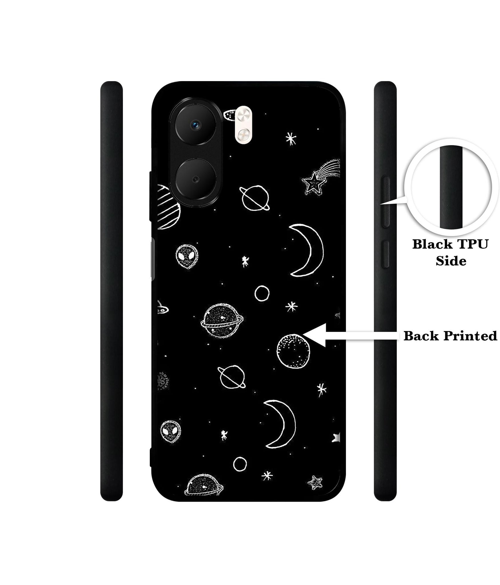 Space Stars Universe Designer 2D Printed Back Case Cover for Oppo A5x 4G / A5x 5G