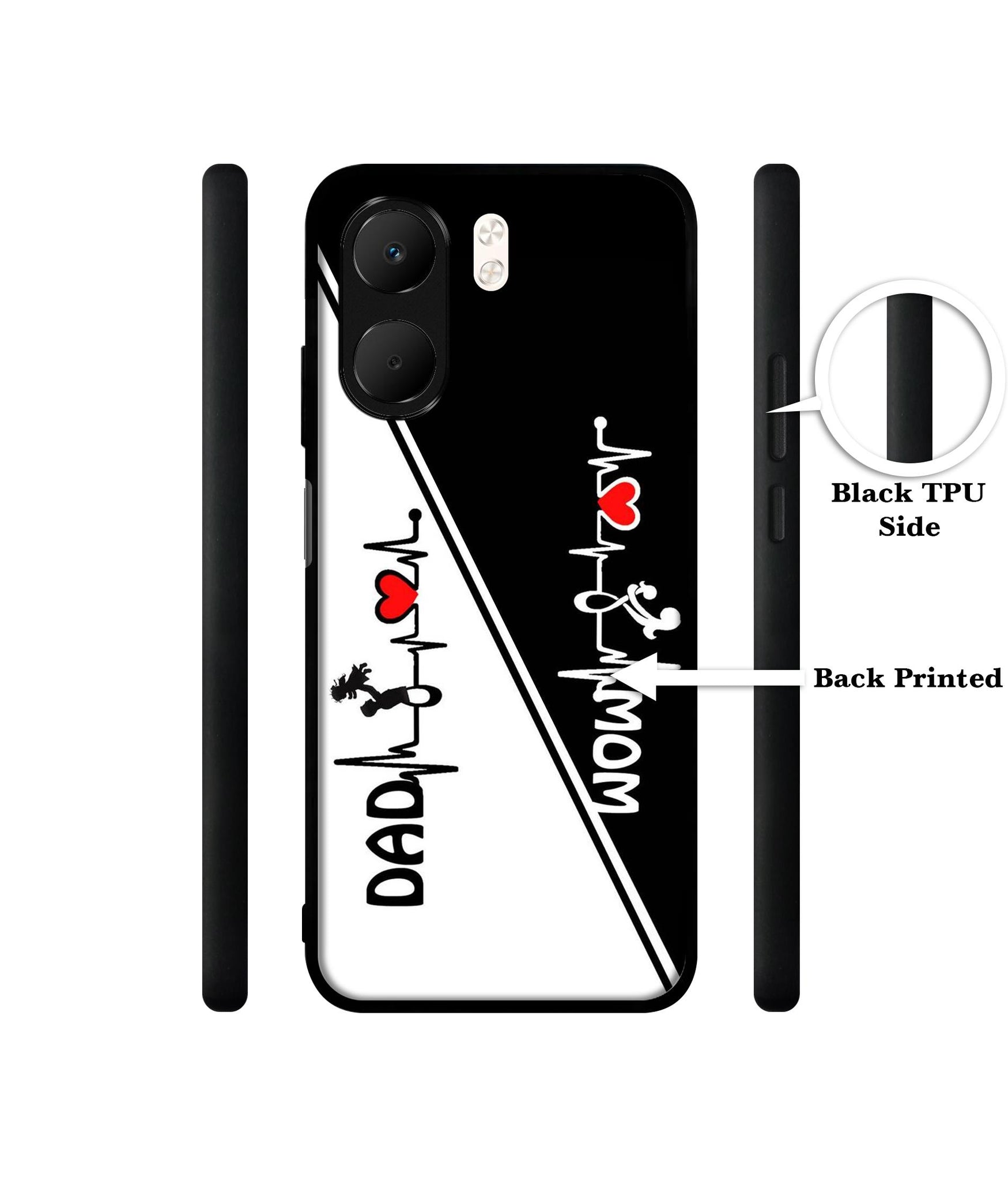 Mom and Dad Lover Designer 2D Printed Back Case Cover for Oppo A5x 4G / A5x 5G