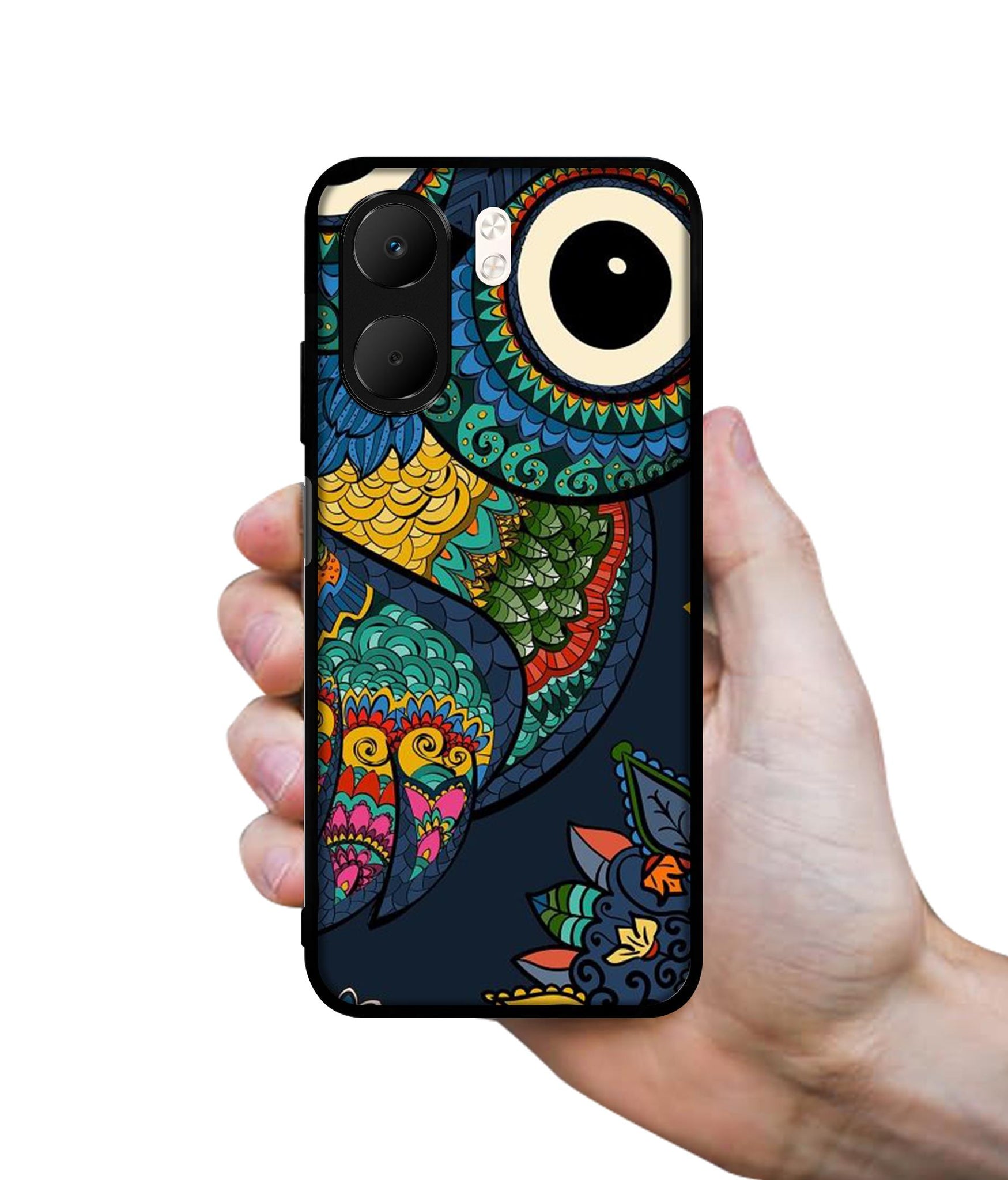 Owl Illustration Designer 2D Printed Back Case Cover for Oppo A5x 4G / A5x 5G