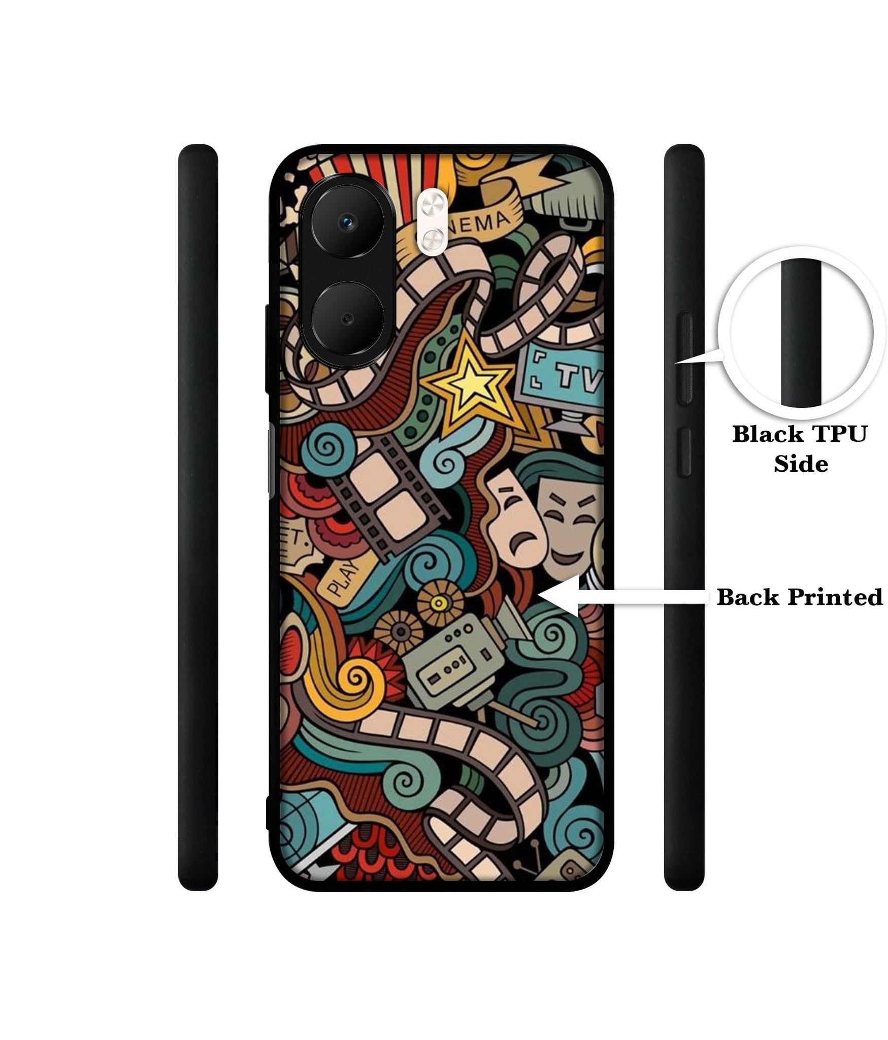Movies Designer 2D Printed Back Case Cover for Oppo A5x 4G / A5x 5G