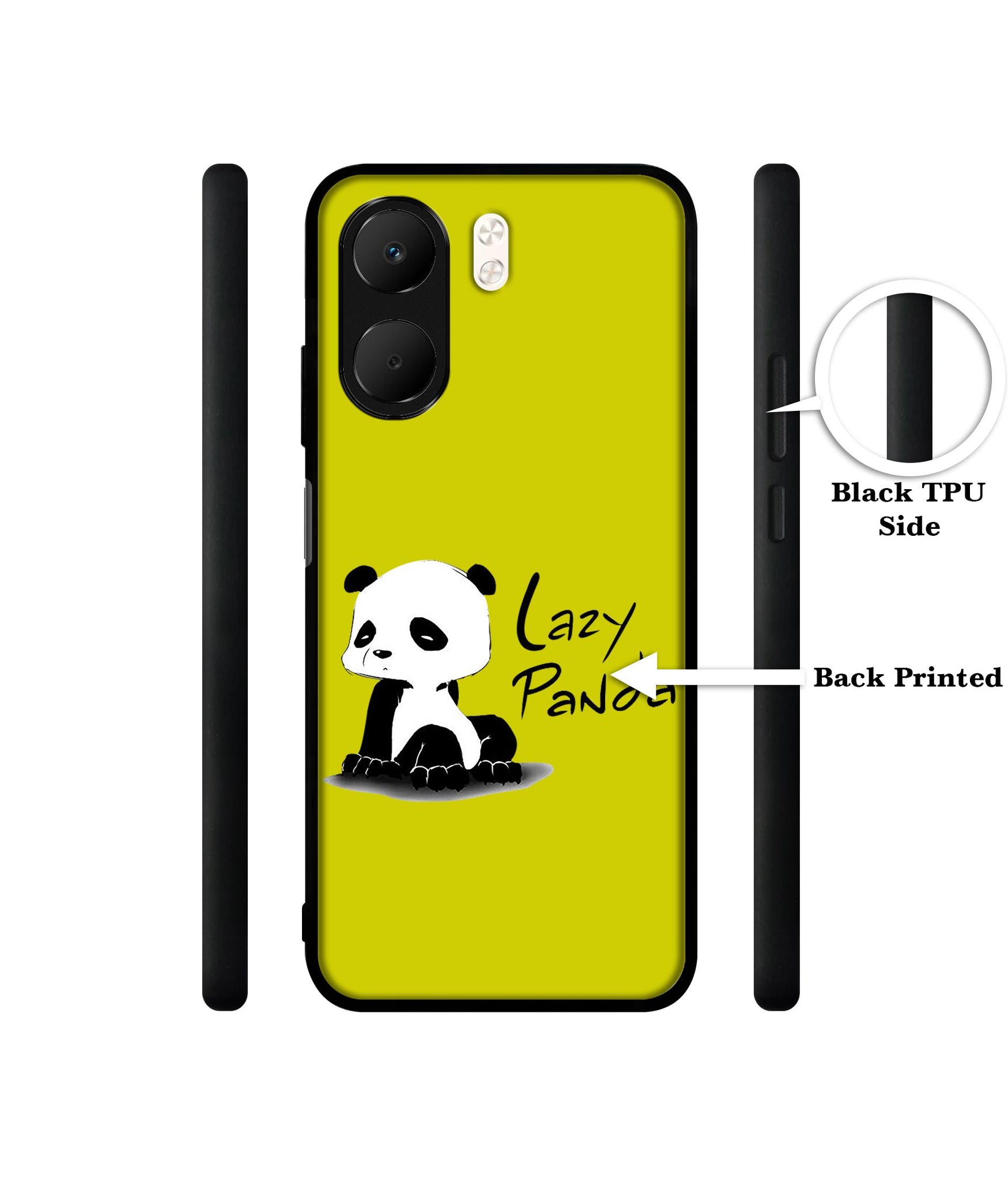 Lazy Panda Designer 2D Printed Back Case Cover for Oppo A5x 4G / A5x 5G