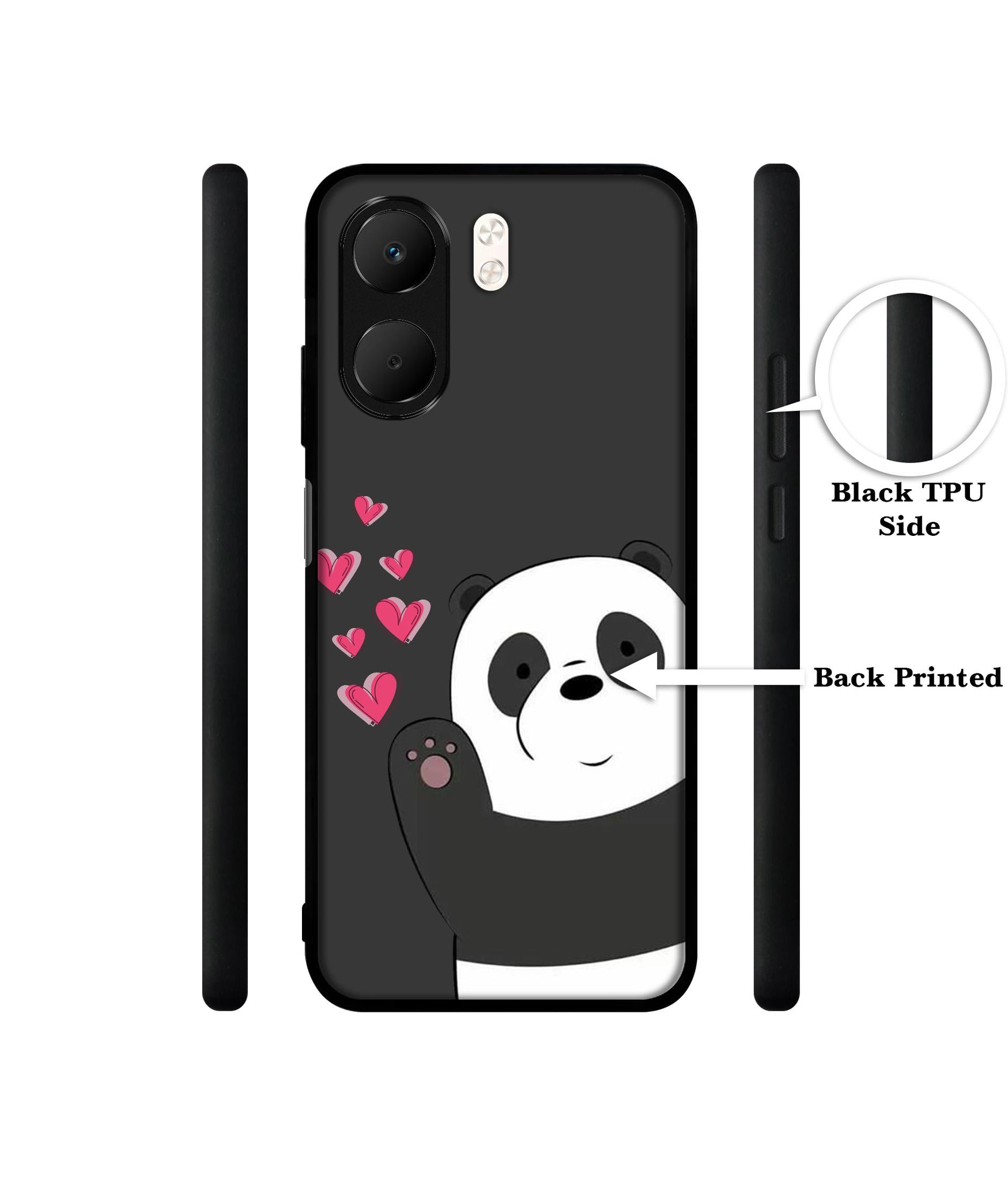 Love Panda Designer 2D Printed Back Case Cover for Oppo A5x 4G / A5x 5G