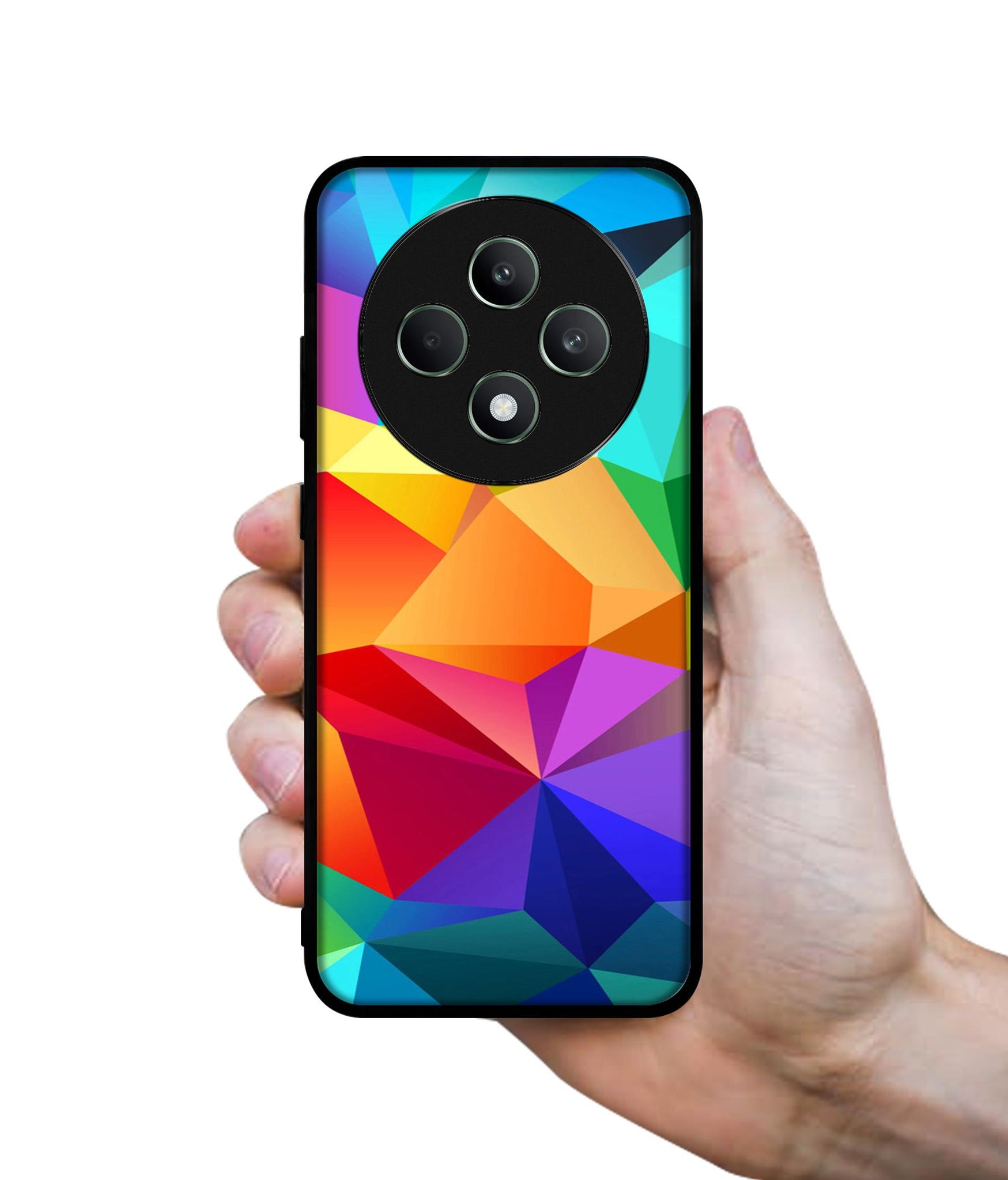 Colorful Pattern Designer 2D Printed Back Case Cover for Oppo F27 5G / Reno 12F 5G