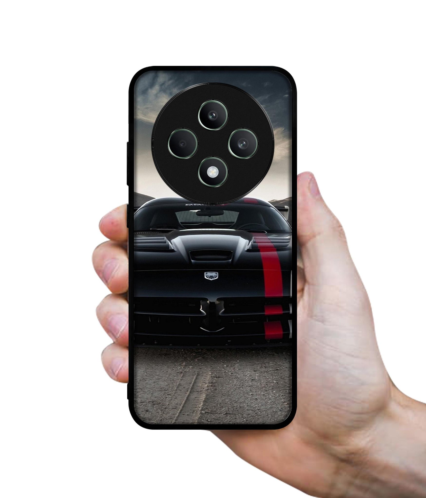 Sports Car Pattern Designer 2D Printed Back Case Cover for Oppo F27 5G / Reno 12F 5G