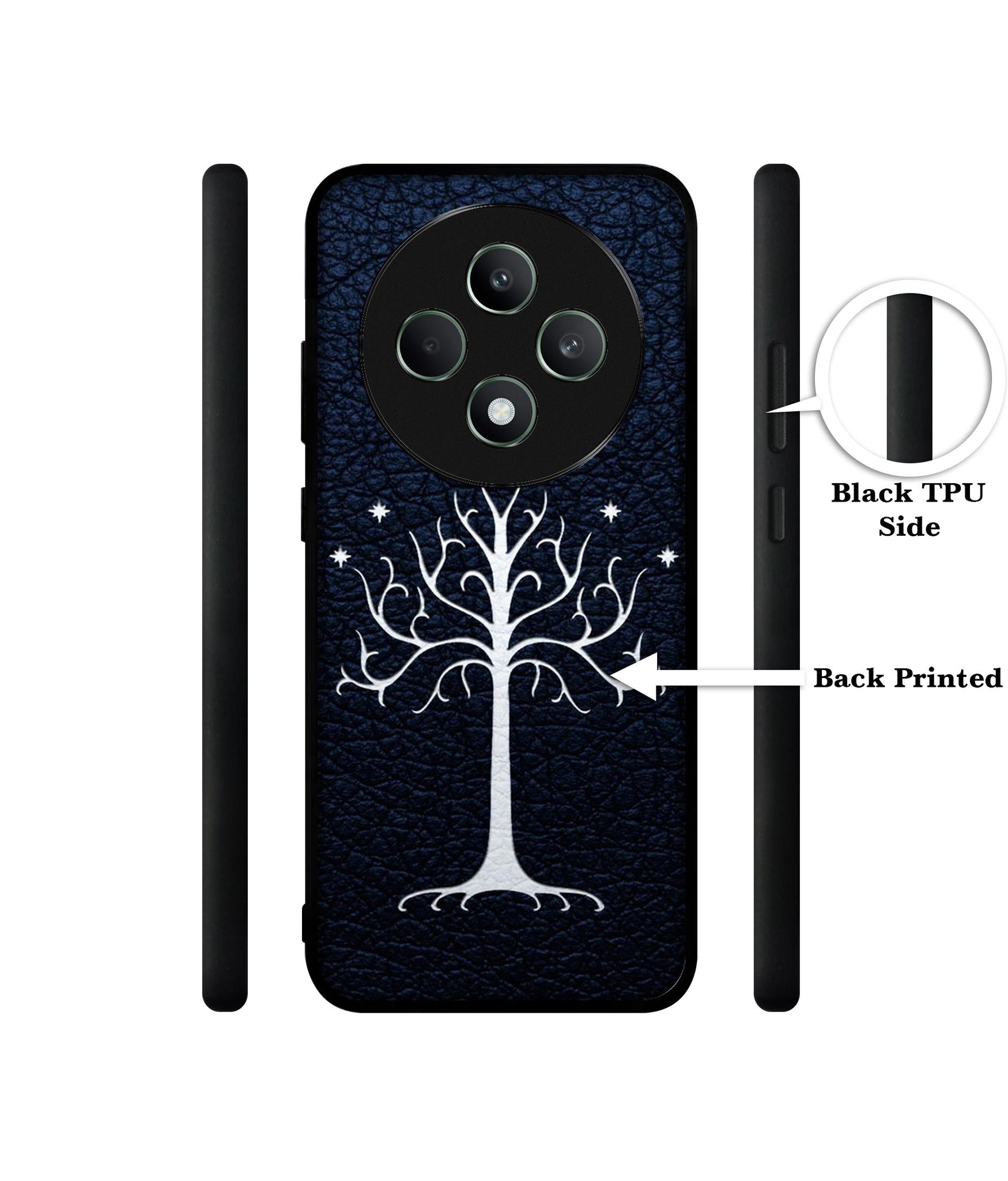Magic Tree Pattern Designer 2D Printed Back Case Cover for Oppo F27 5G / Reno 12F 5G