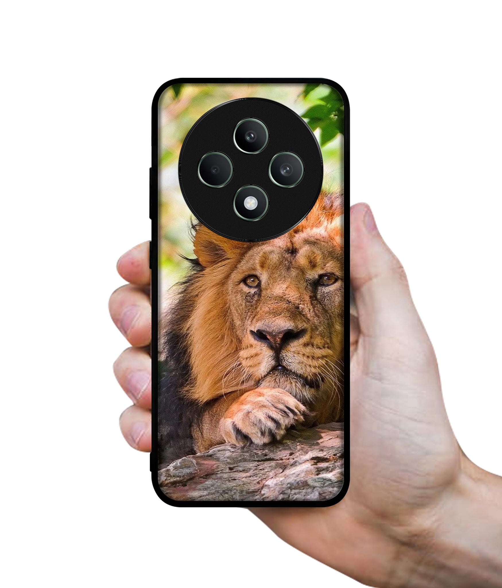 Tiger Pattern Print Designer 2D Printed Back Case Cover for Oppo F27 5G / Reno 12F 5G