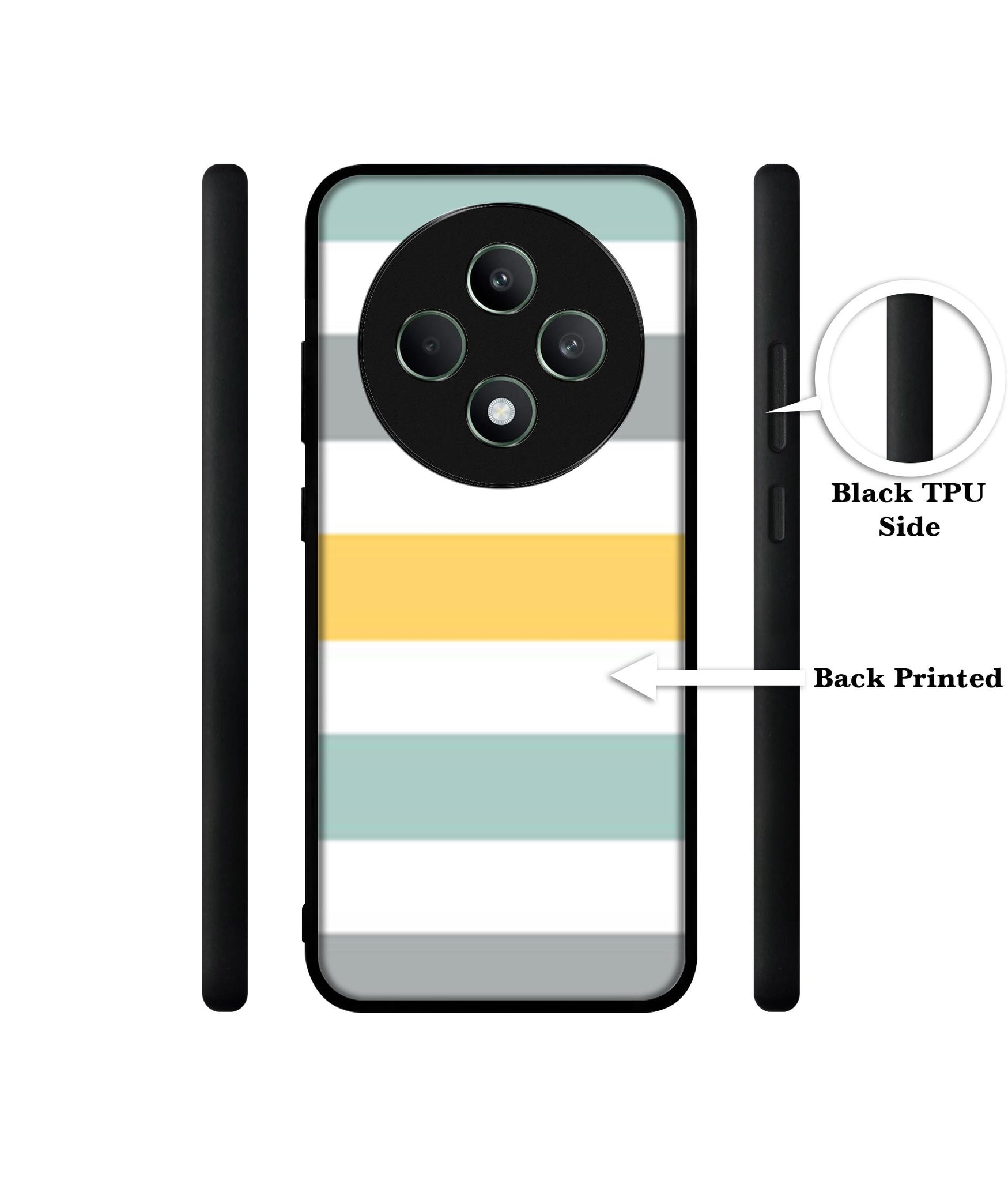 Line Texture Designer 2D Printed Back Case Cover for Oppo F27 5G / Reno 12F 5G