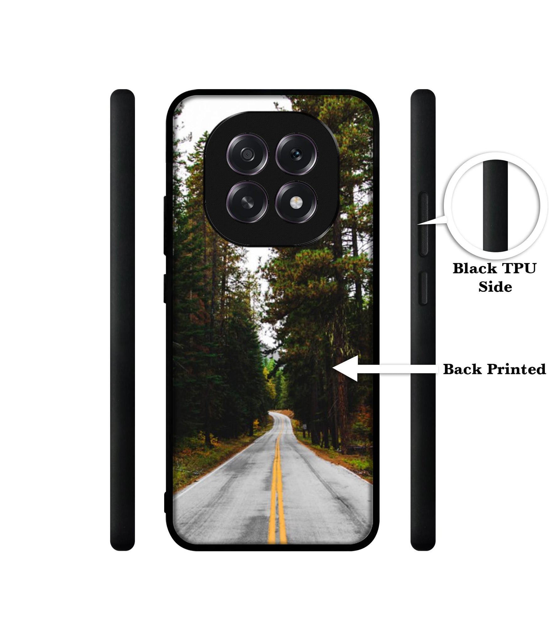 Road Photo Designer 2D Printed Back Case Cover for Oppo F29 5G