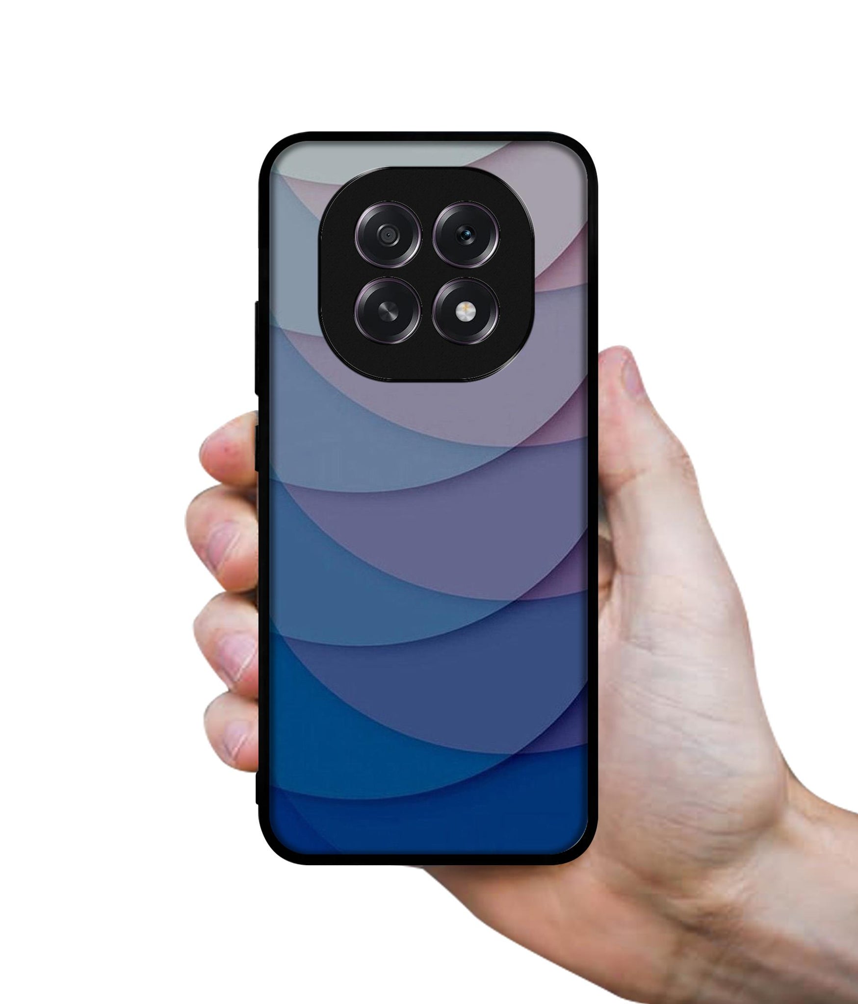 Waves Pattern Print Designer 2D Printed Back Case Cover for Oppo F29 5G