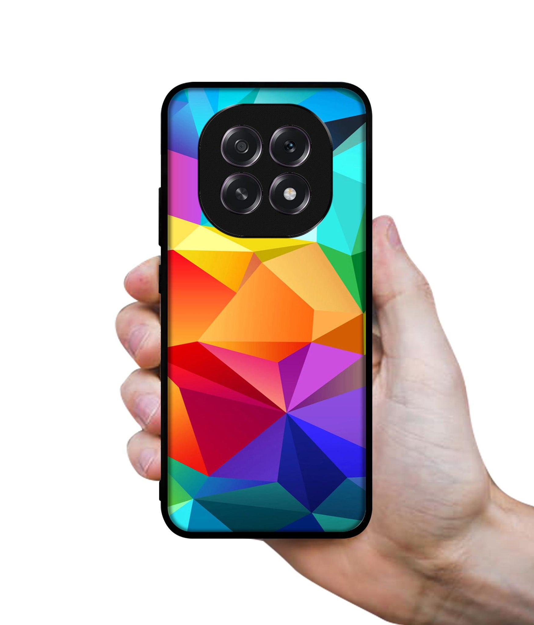 Colorful Pattern Designer 2D Printed Back Case Cover for Oppo F29 5G