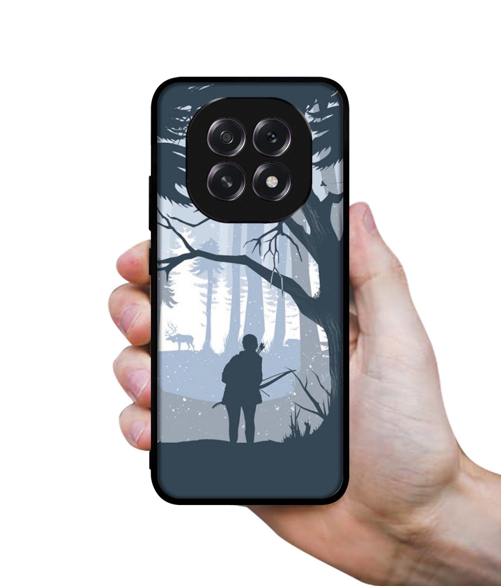 Hunter Designer 2D Printed Back Case Cover for Oppo F29 5G