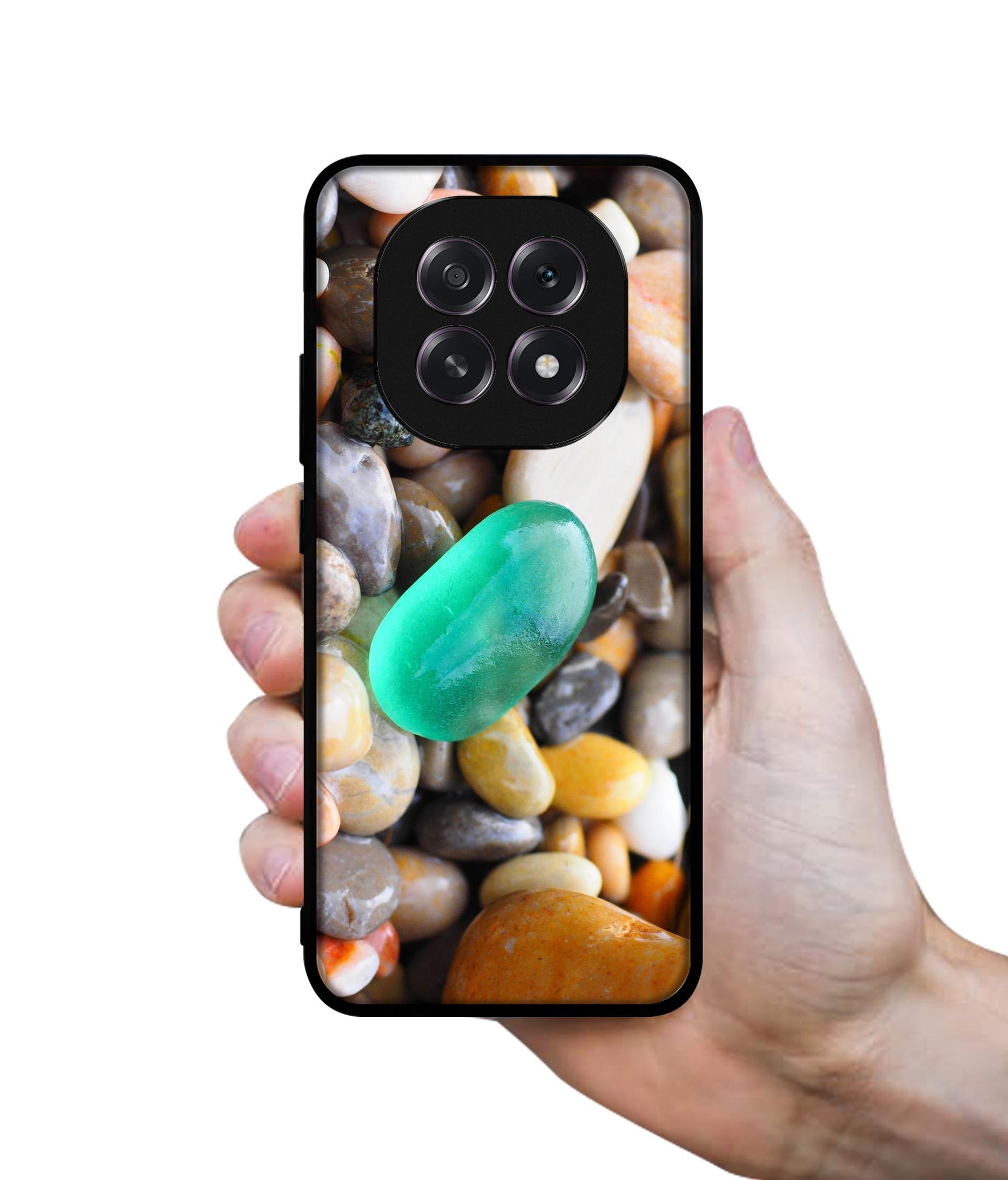 Sea Stones Designer 2D Printed Back Case Cover for Oppo F29 5G