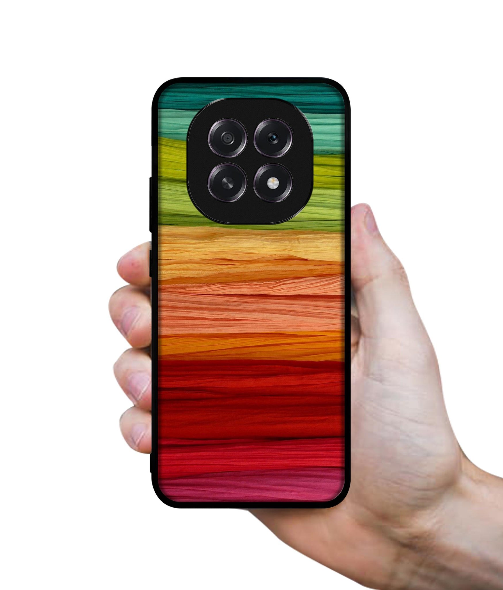 Colorful Thread Designer 2D Printed Back Case Cover for Oppo F29 5G