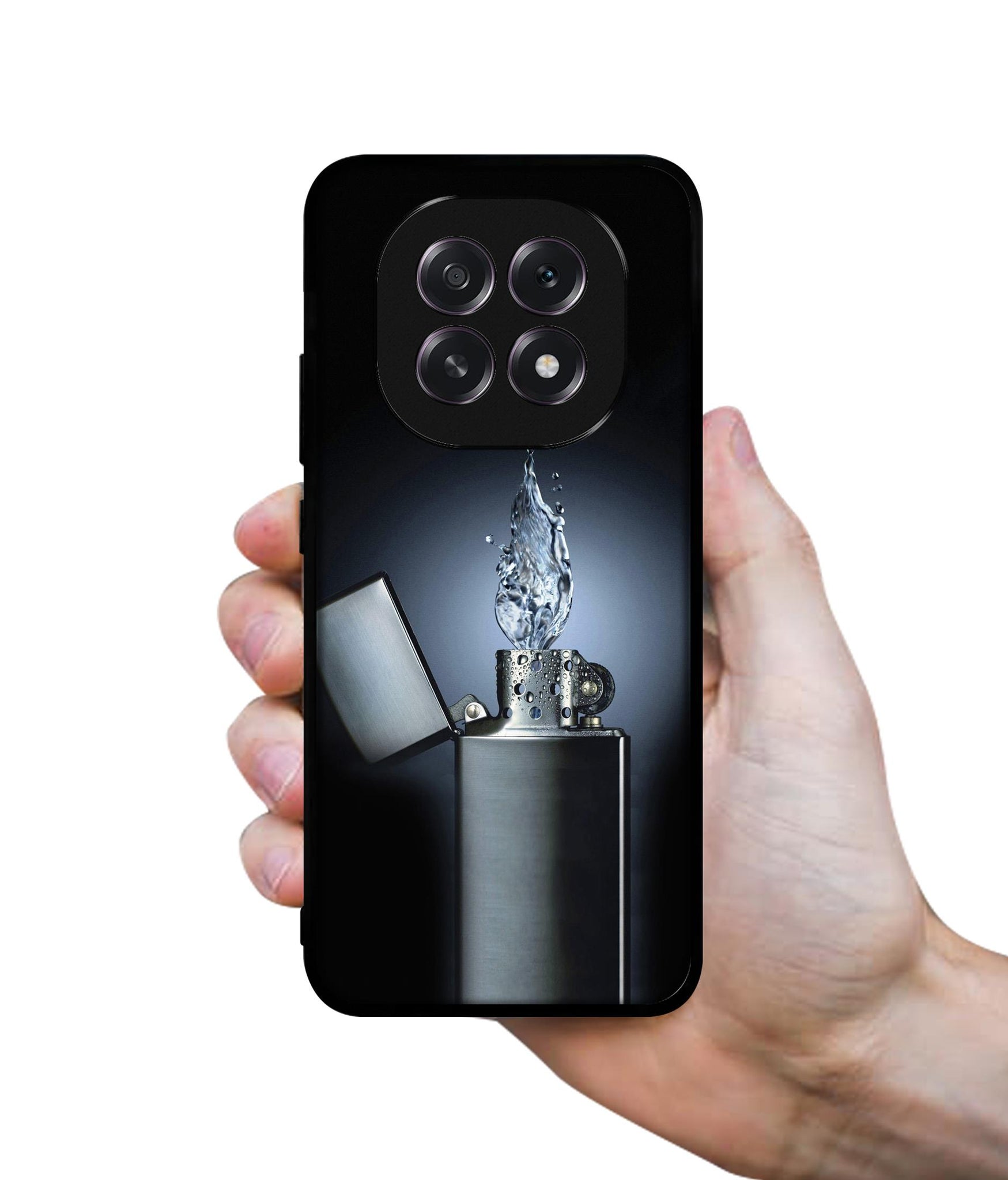 Water Lighter Designer 2D Printed Back Case Cover for Oppo F29 5G