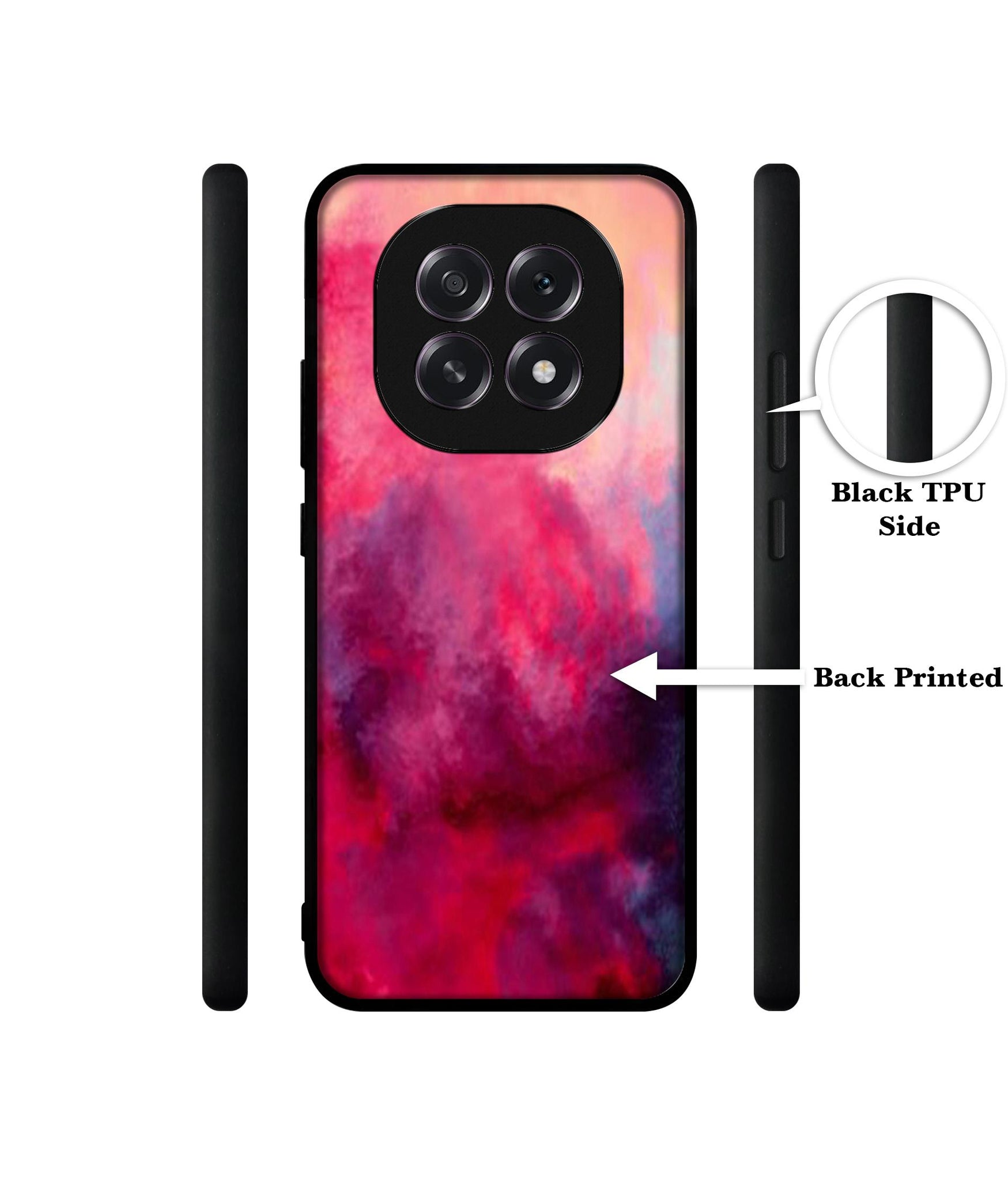 Holi Color Designer 2D Printed Back Case Cover for Oppo F29 5G