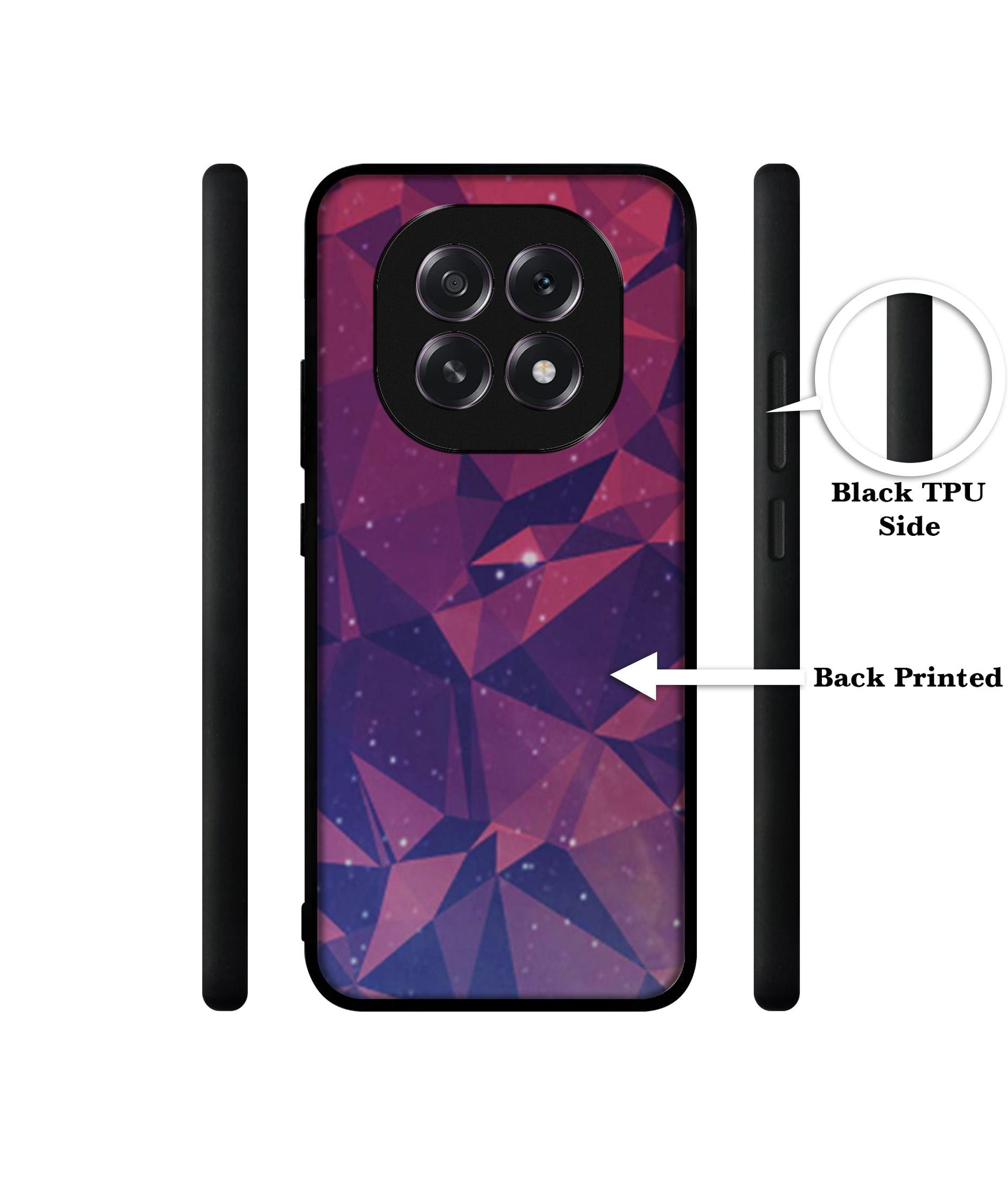 Bad Color Shape Designer 2D Printed Back Case Cover for Oppo F29 5G