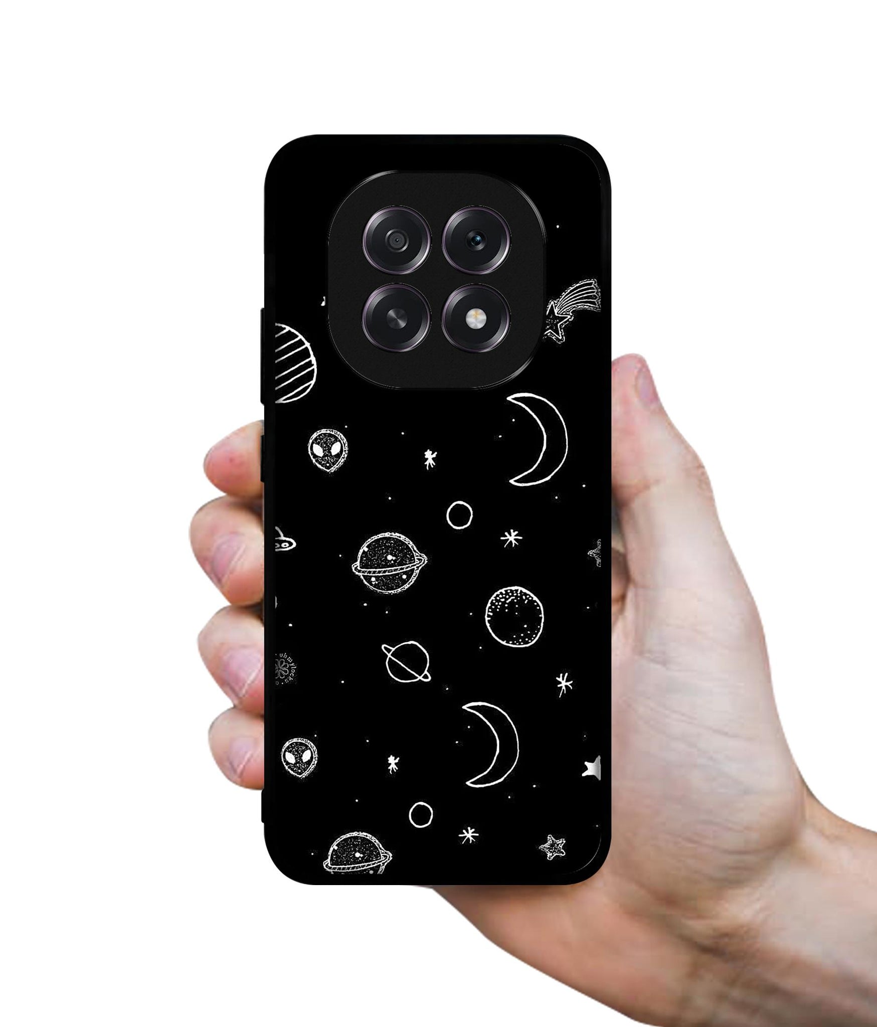 Space Stars Universe Designer 2D Printed Back Case Cover for Oppo F29 5G