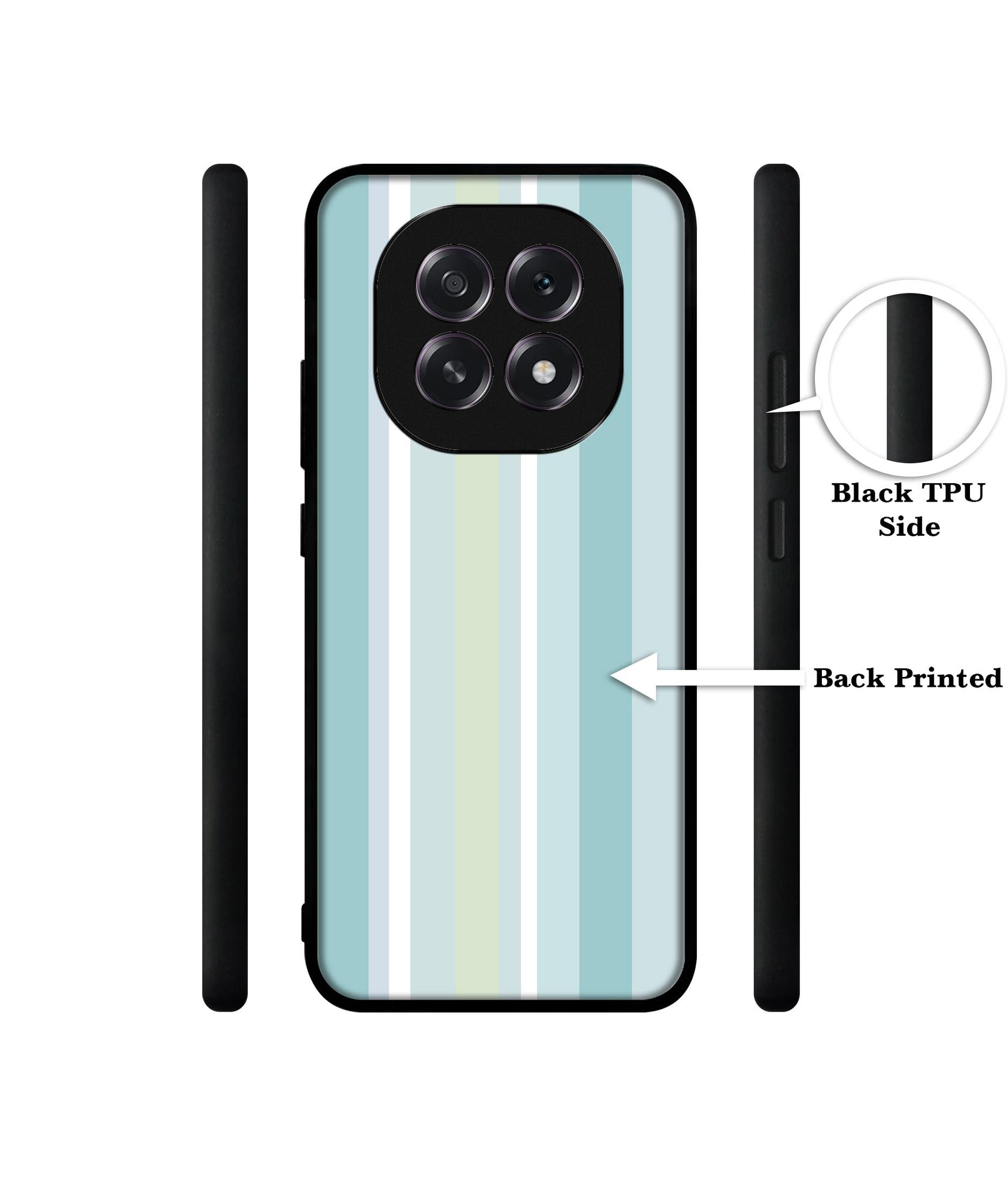 Light Green Stripes Designer 2D Printed Back Case Cover for Oppo F29 5G