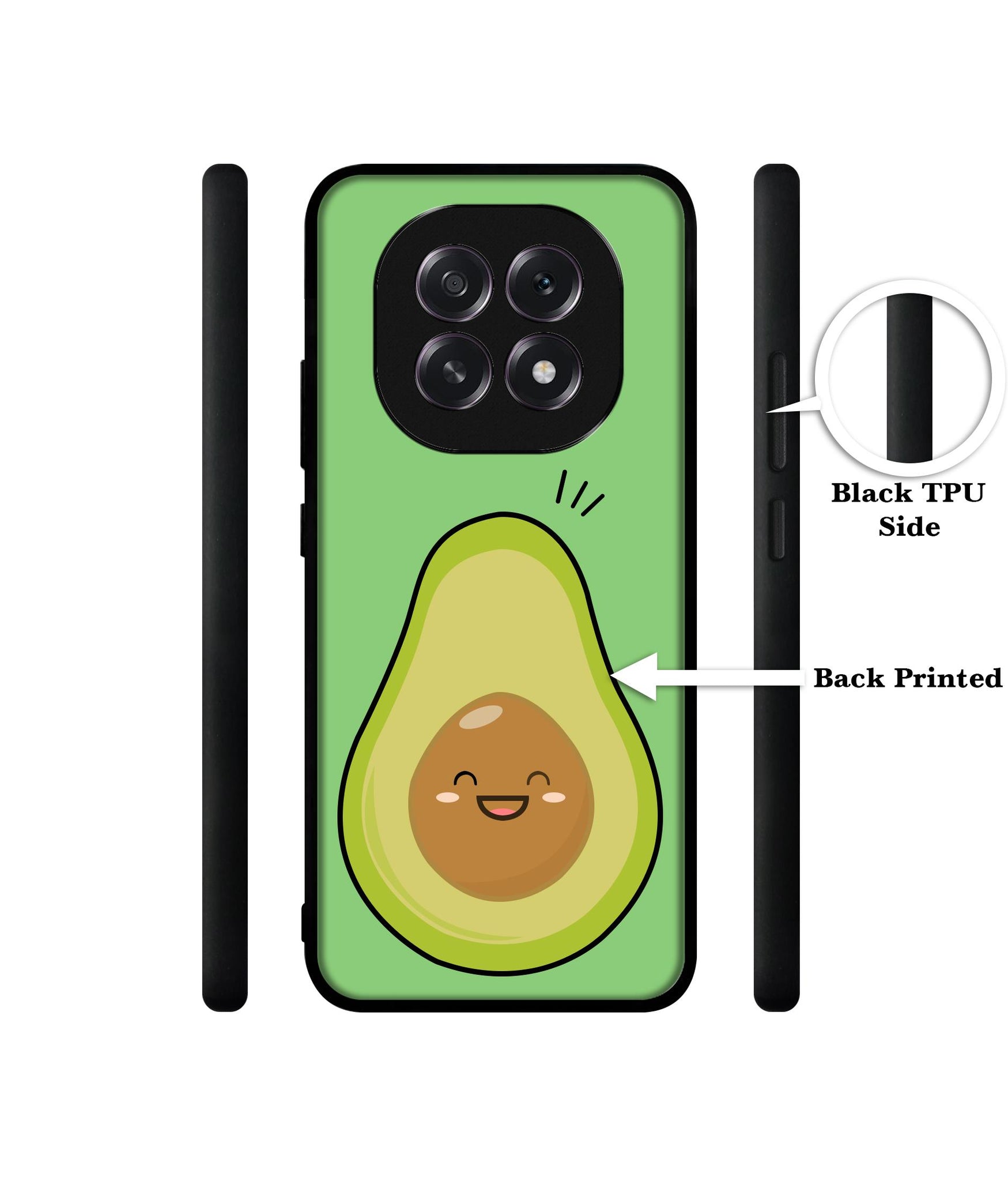 Avocados Designer 2D Printed Back Case Cover for Oppo F29 5G