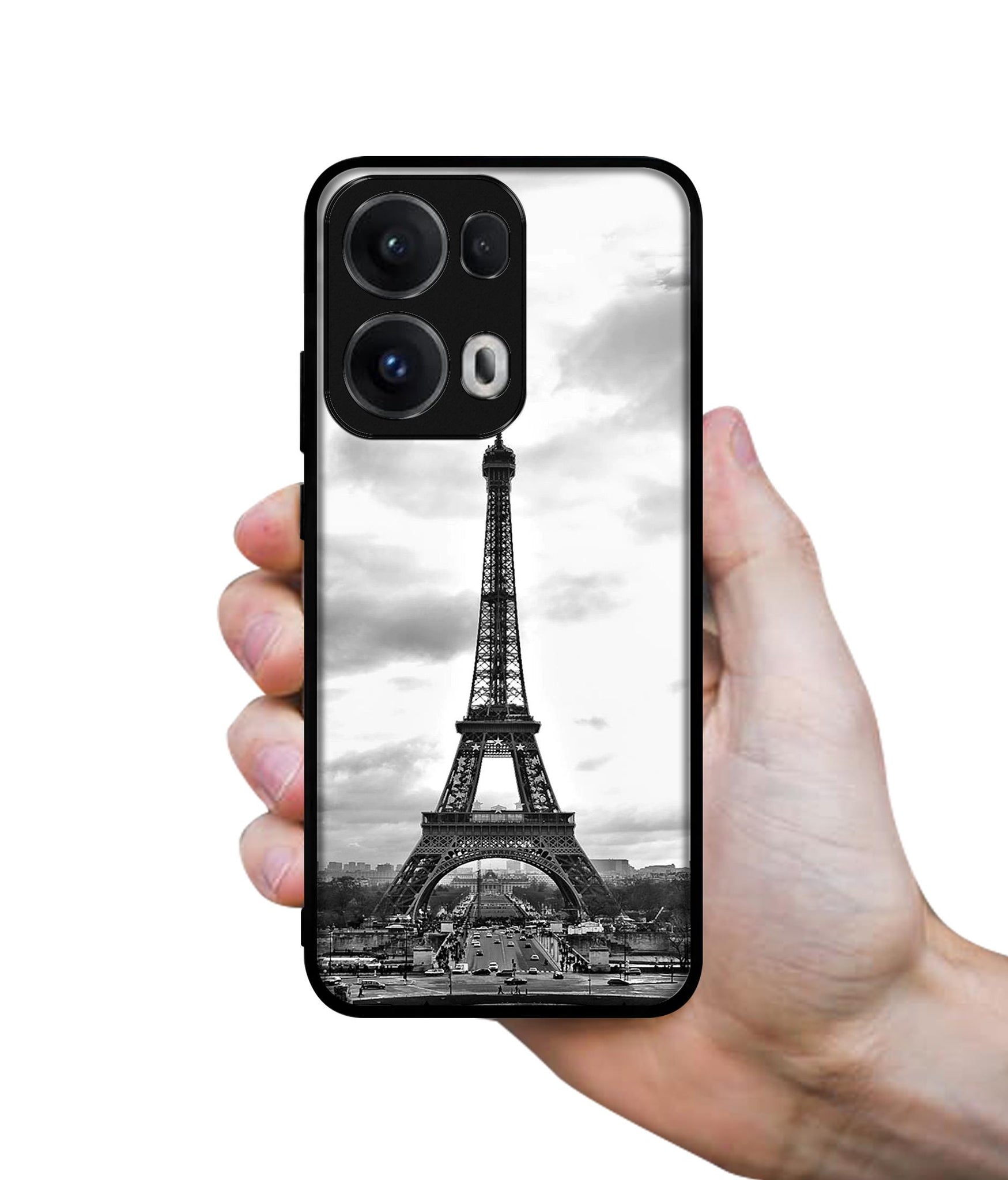 Eiffel Tower Designer 2D Printed Back Case Cover for Oppo Reno13 Pro 5G